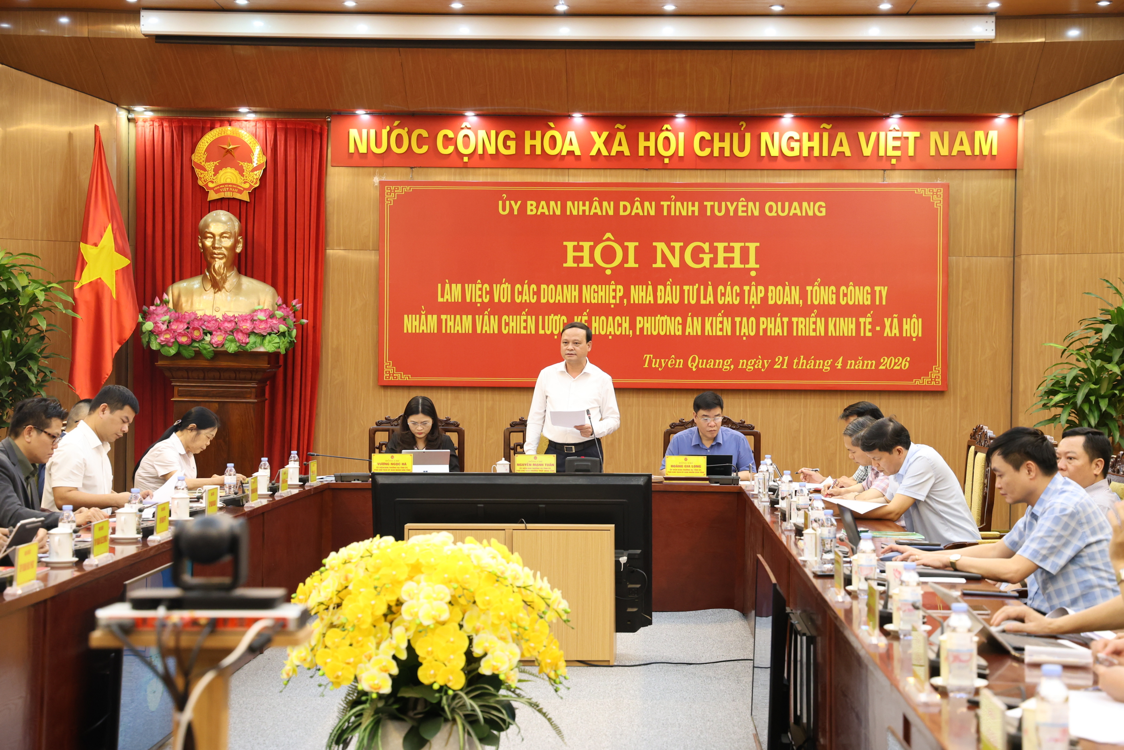 Tuyên Quang: Tham vấn chiến lược phát triển, hướng tới mục tiêu tăng trưởng hai con số