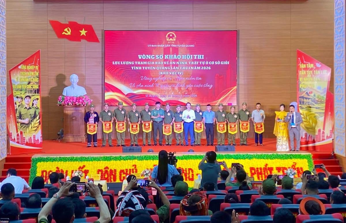 Sôi nổi vòng sơ khảo Hội thi lực lượng bảo vệ ANTT ở cơ sở giỏi – Khu vực IV