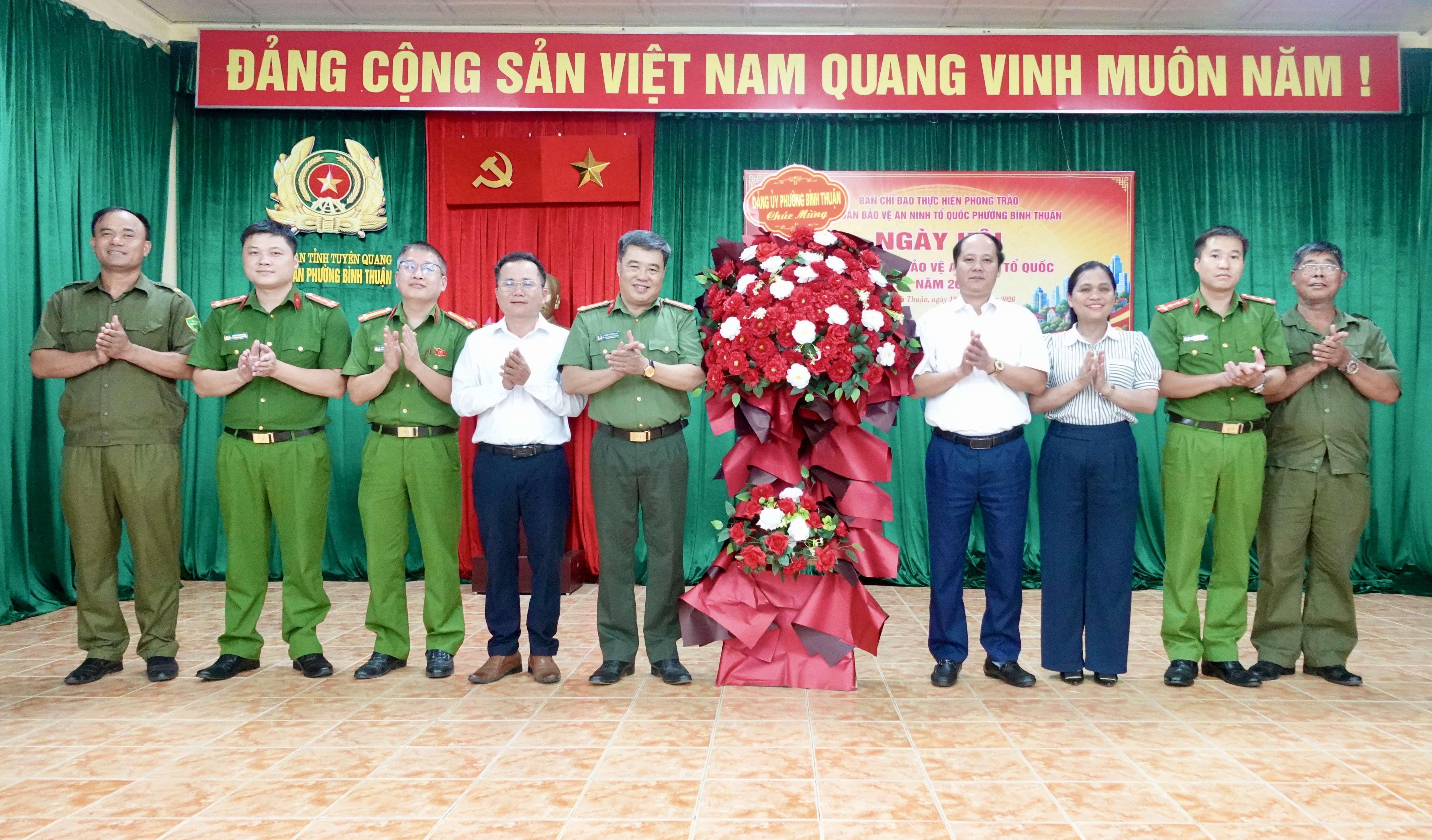 Phường Bình Thuận tổ chức Ngày hội Toàn dân bảo vệ an ninh Tổ quốc năm 2026
