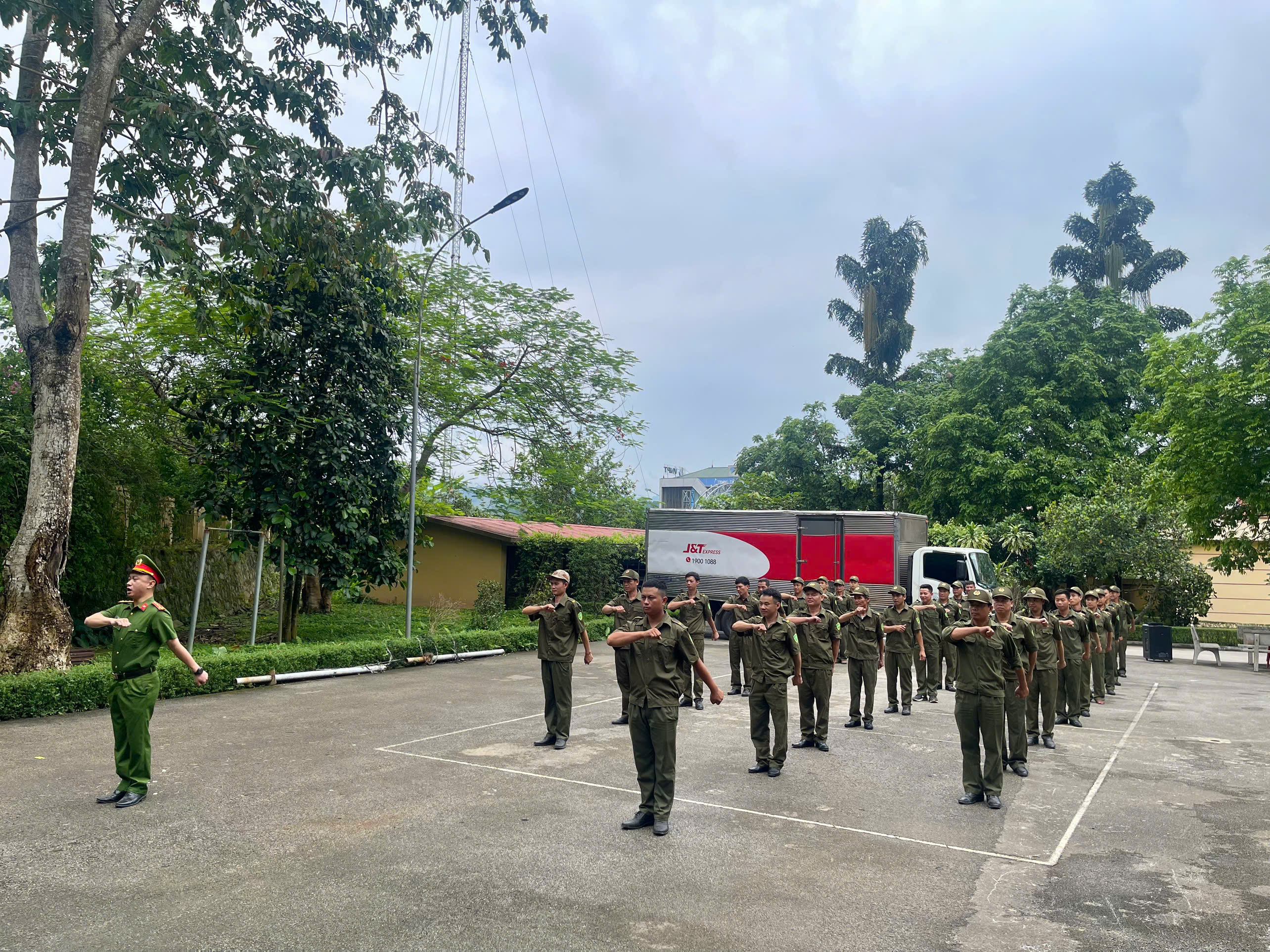 CÔNG AN XÃ NÀ HANG CHỦ ĐỘNG ĐẢM BẢO AN NINH, TRẬT TỰ PHỤC VỤ ĐẠI HỘI TDTT LẦN THỨ I NĂM 2026