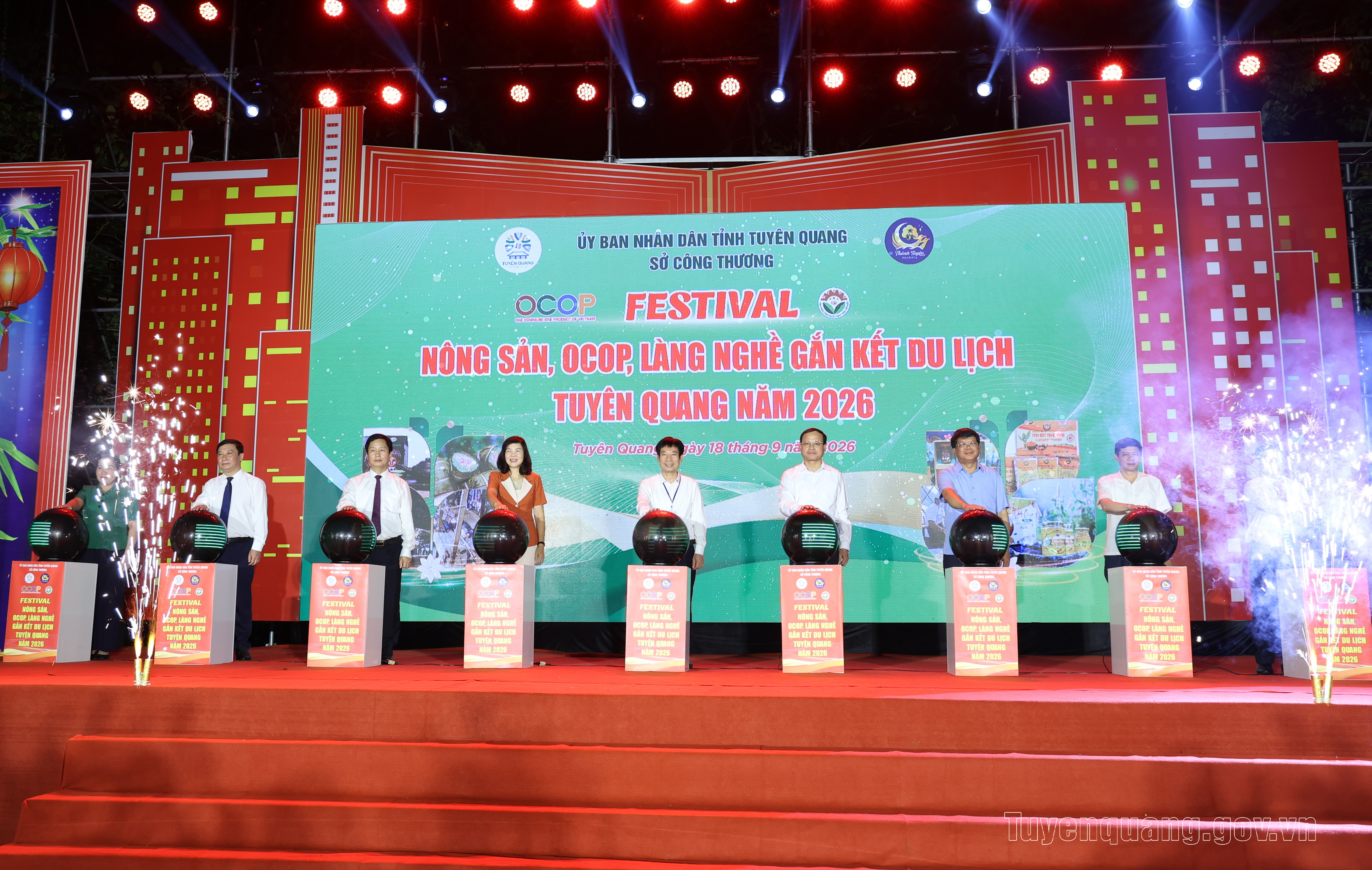 Khai mạc Festival nông sản, OCOP, làng nghề gắn kết du lịch - Tuyên Quang năm 2026