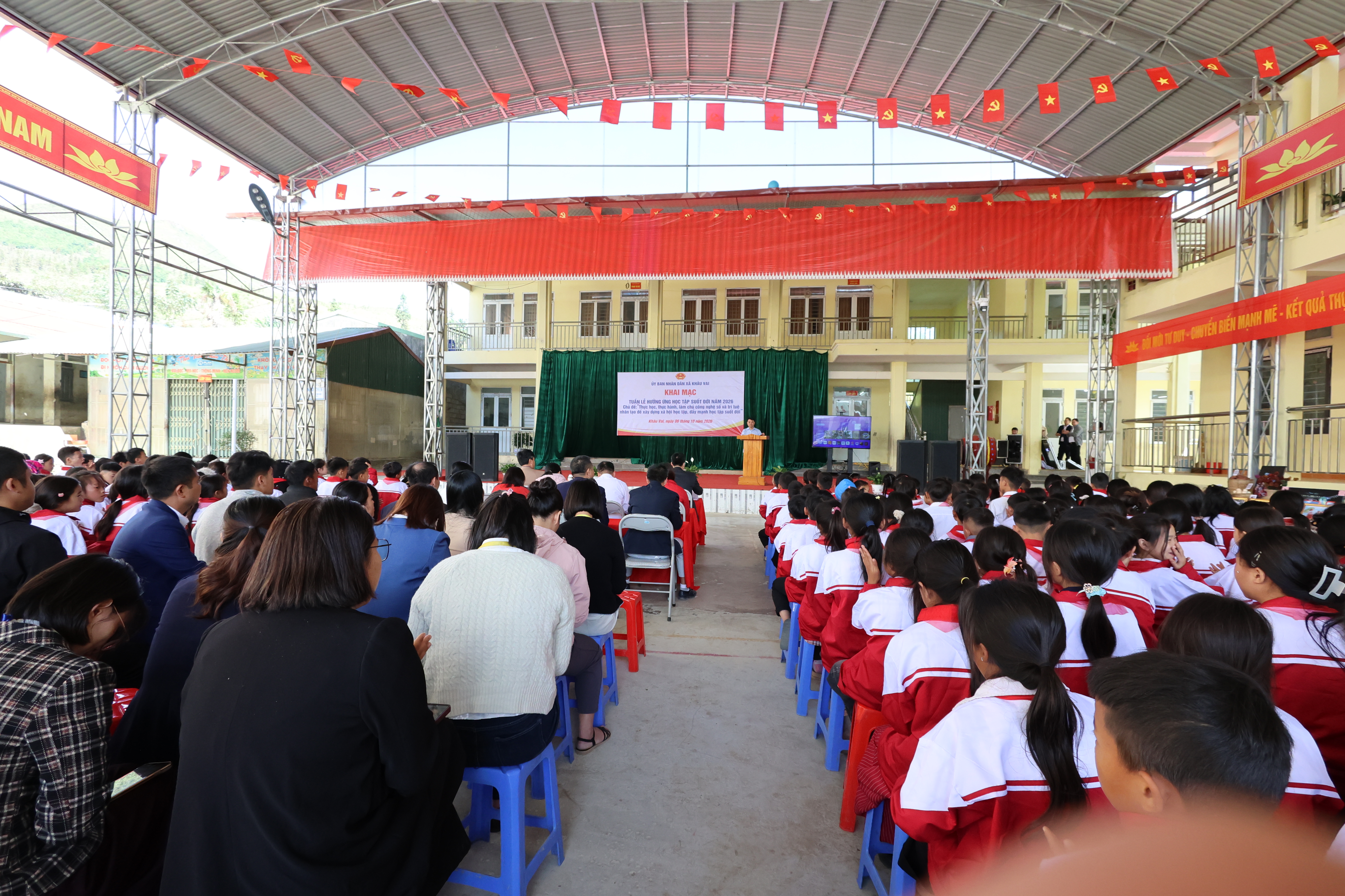 Khâu Vai khai mạc Tuần lễ hưởng ứng học tập suốt đời năm 2026