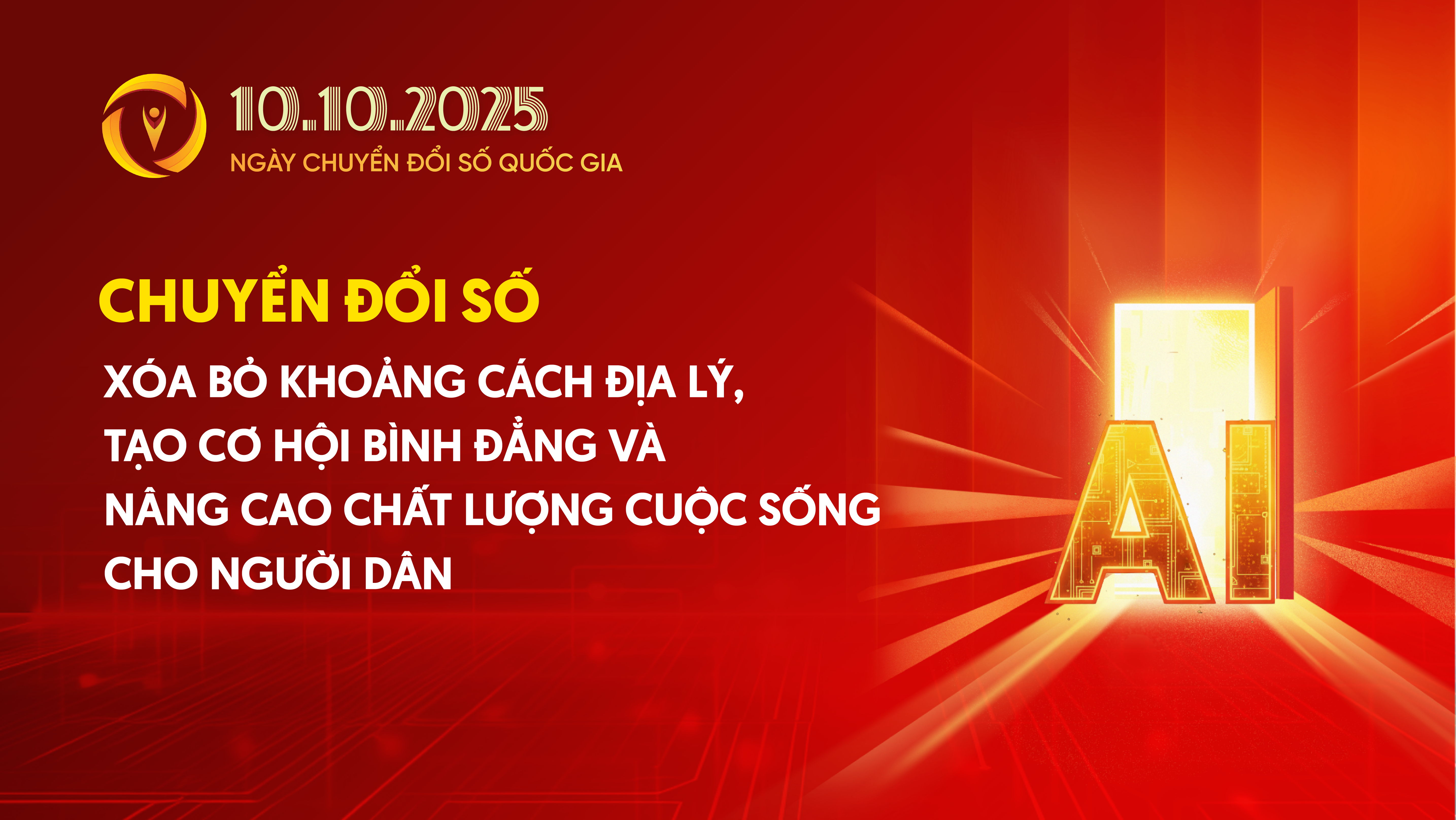 Thông cáo Báo chí về tổ chức các hoạt động hưởng ứng Ngày chuyển đổi số quốc gia năm 2025