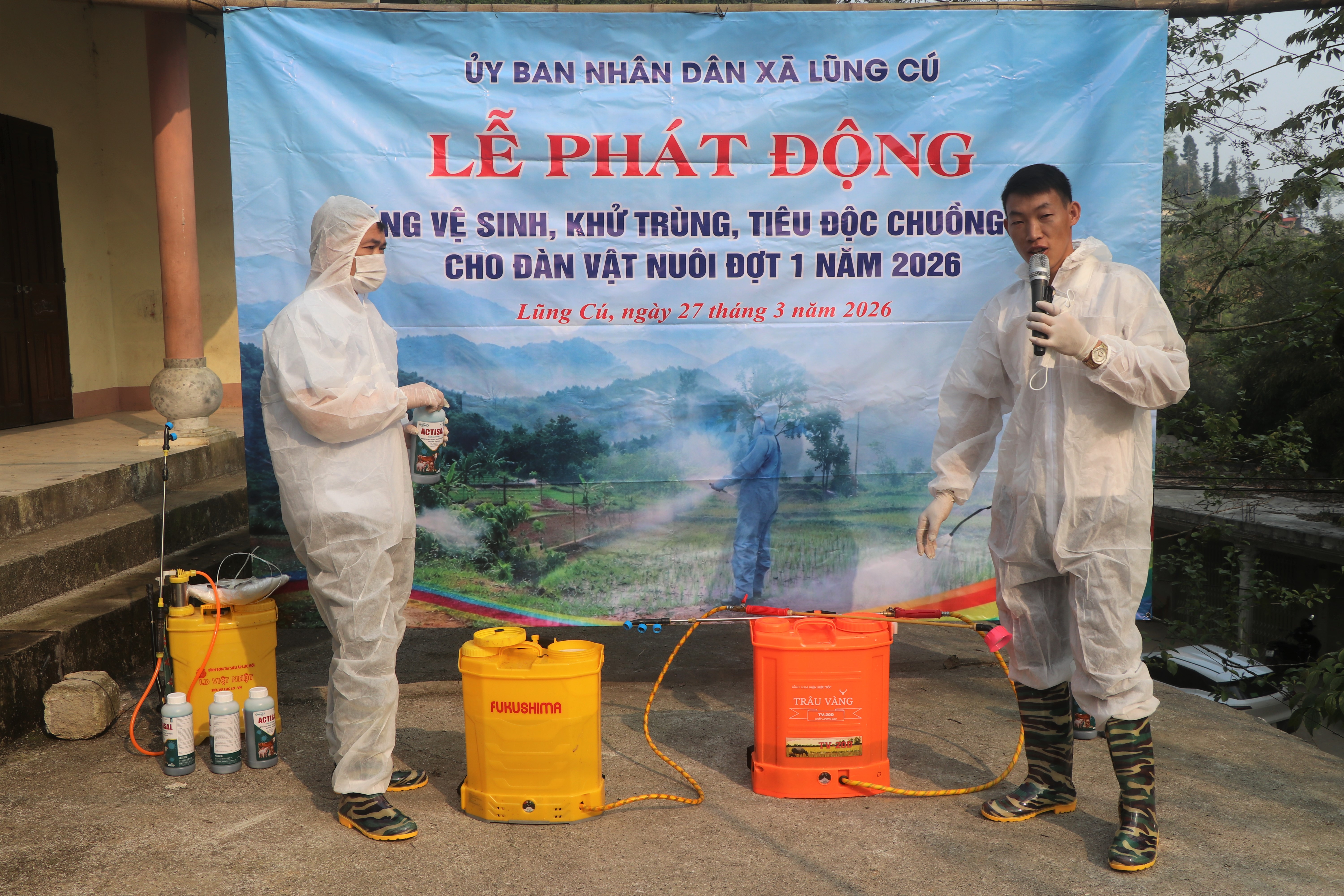 LŨNG CÚ KÍCH HOẠT THÁNG CAO ĐIỂM PHÒNG, CHỐNG DỊCH BỆNH VẬT NUÔI