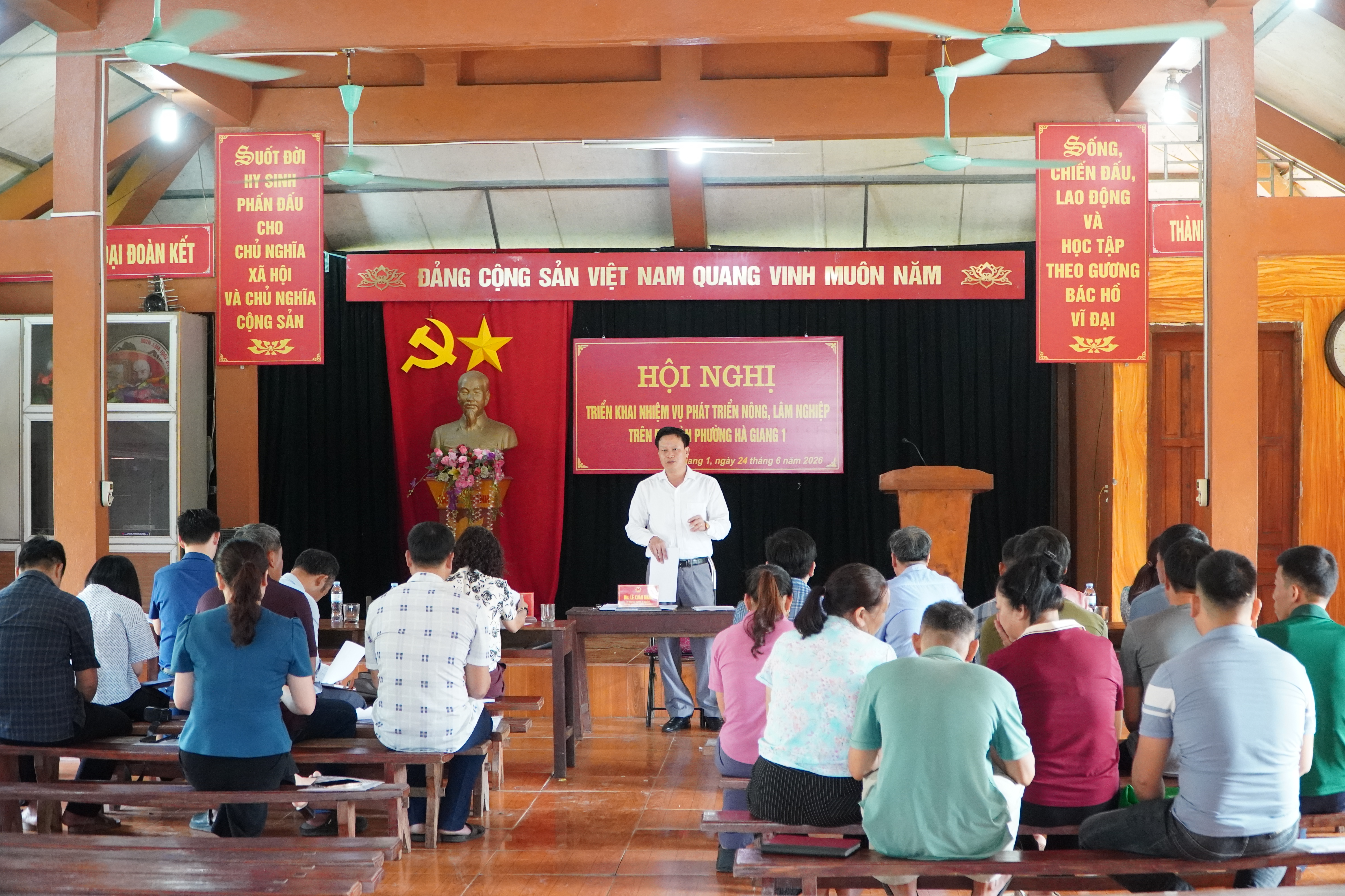 PHƯỜNG HÀ GIANG 1 TRIỂN KHAI MỘT SỐ NHIỆM VỤ PHÁT TRIỂN NÔNG, LÂM NGHIỆP TRÊN ĐỊA BÀN