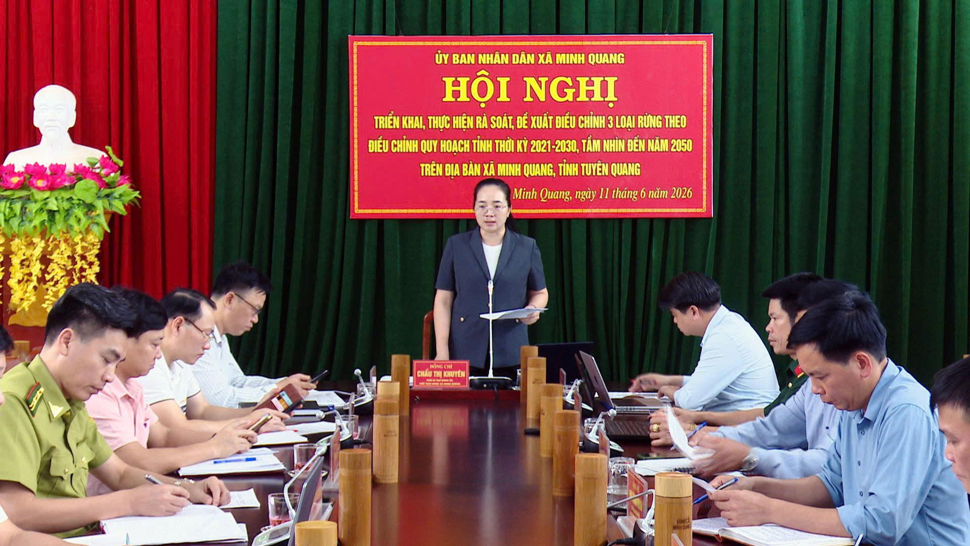 Xã Minh Quang triển khai rà soát, đề xuất điều chỉnh 3 loại rừng theo Quy hoạch tỉnh giai đoạn 2021-2030