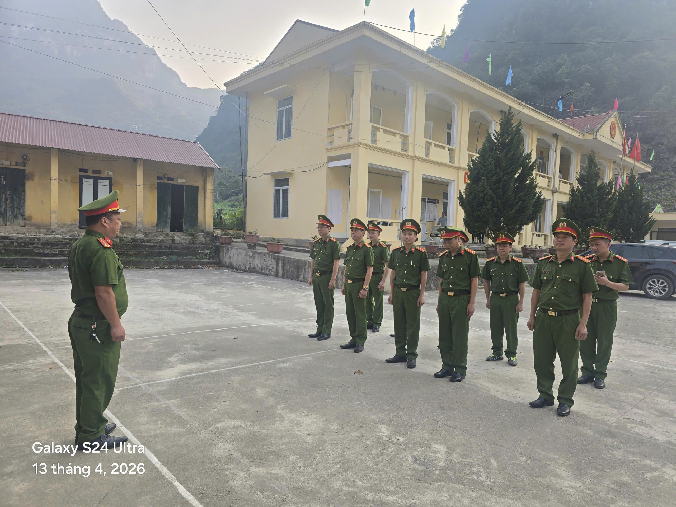 TĂNG CƯỜNG CÔNG TÁC TẬP HUẤN ĐIỀU LỆNH, QUÂN SỰ VÕ THUẬT CAND NĂM 2026 TẠI ĐƠN VỊ