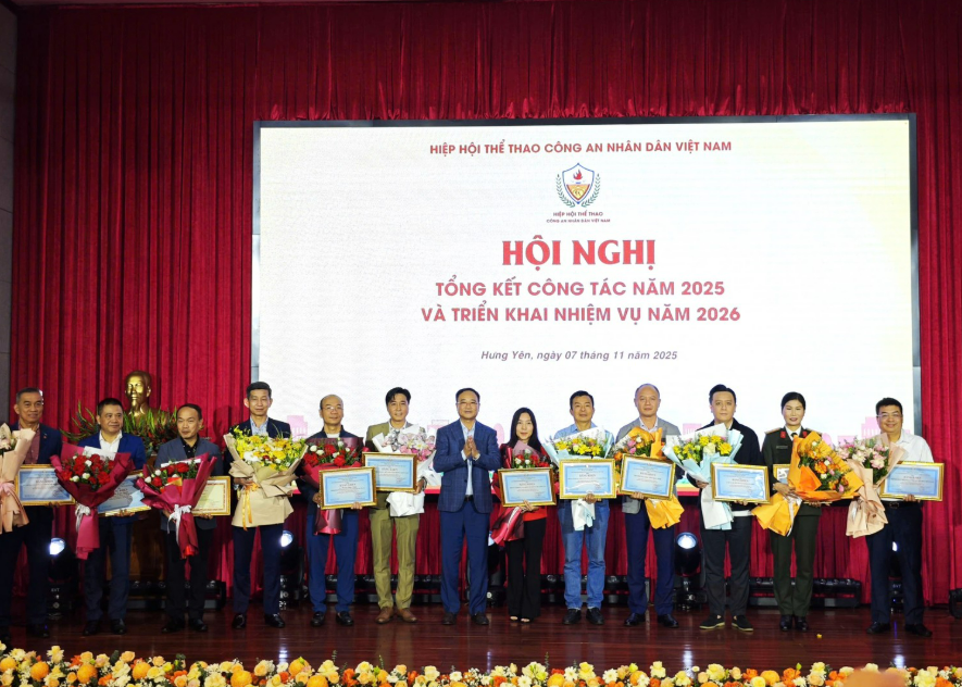 HIỆP HỘI THỂ THAO CAND VIỆT NAM ĐẠT ĐƯỢC NHIỀU THÀNH TỰU NỔI BẬT NĂM 2025