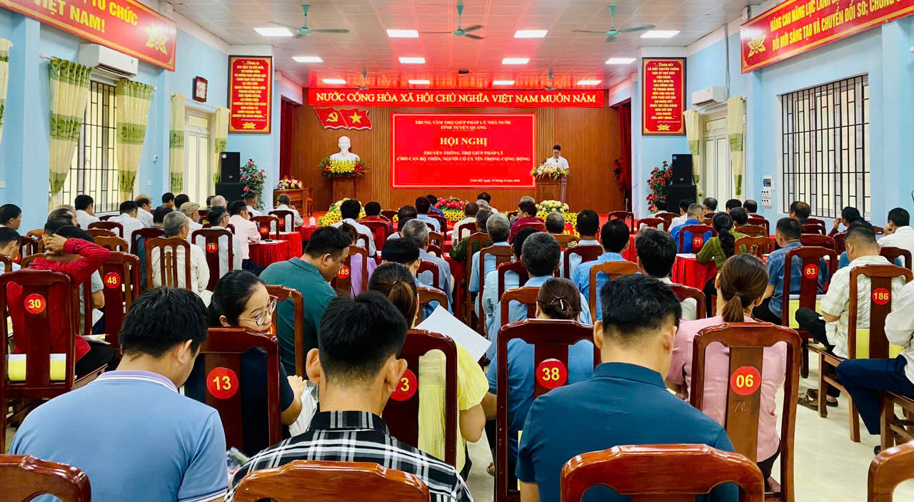 Đưa trợ giúp pháp lý đến gần hơn với Nhân dân xã Linh Hồ