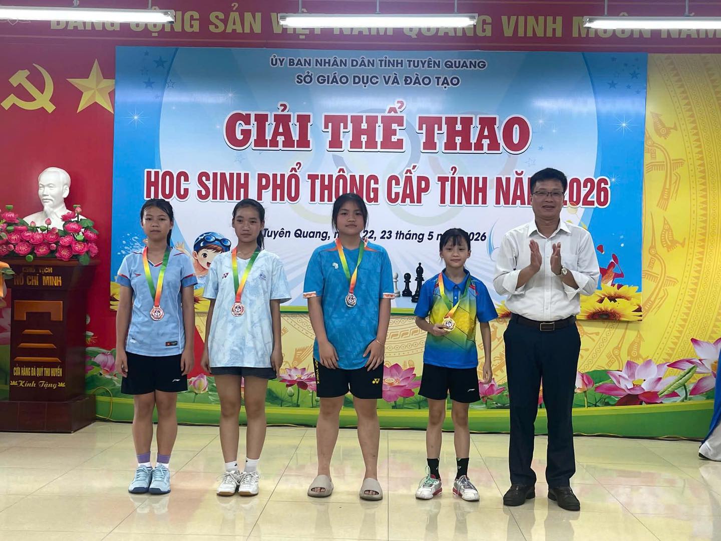  XÃ YÊN MINH ĐẠT NHIỀU THÀNH TÍCH TẠI GIẢI THỂ THAO HỌC SINH 