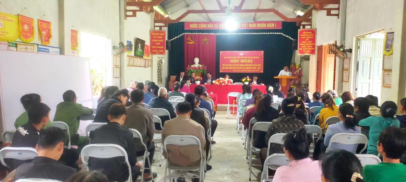 XÃ KIM BÌNH HOÀN THÀNH TIẾP XÚC CỬ TRI ỨNG CỬ HĐND XÃ KHÓA XIX, NHIỆM KỲ 2O26 -2031