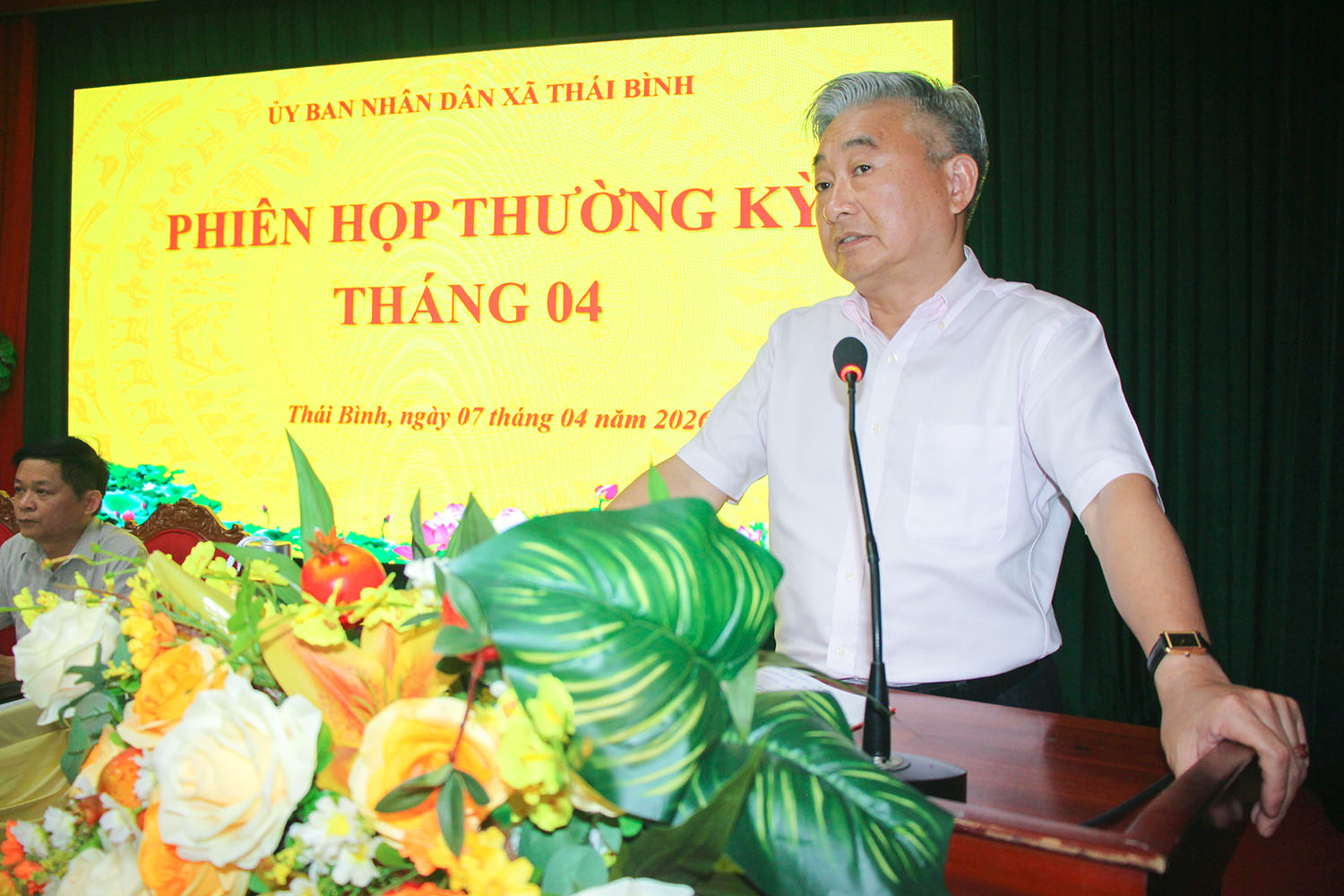 Xã Thái Bình tổ chức kỳ họp thường kỳ tháng 4 năm 2026