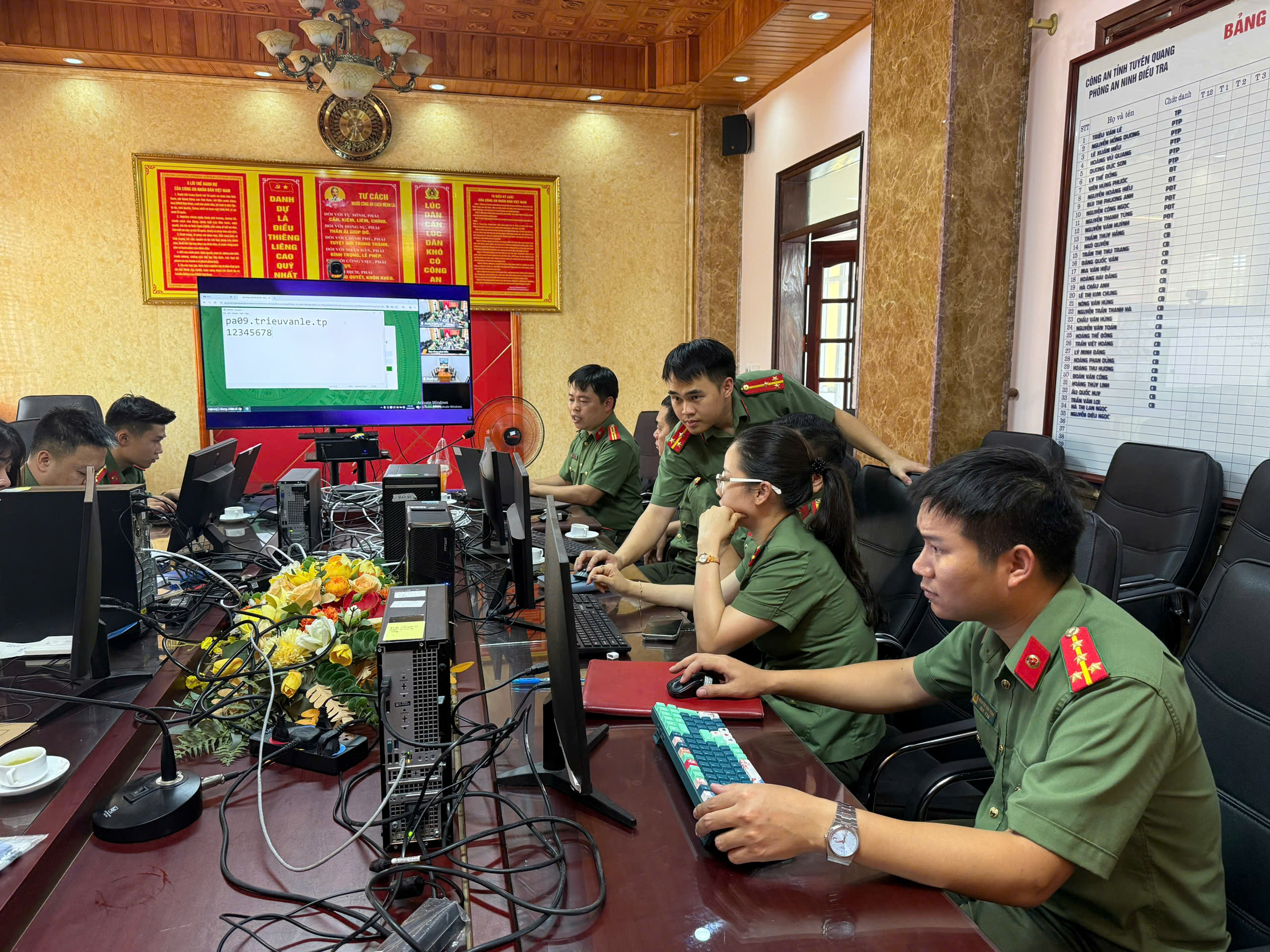 PHÒNG AN NINH ĐIỀU TRA TIẾP TỤC ĐẨY MẠNH CHUYỂN ĐỔI SỐ TRONG CÔNG TÁC CHUYÊN MÔN