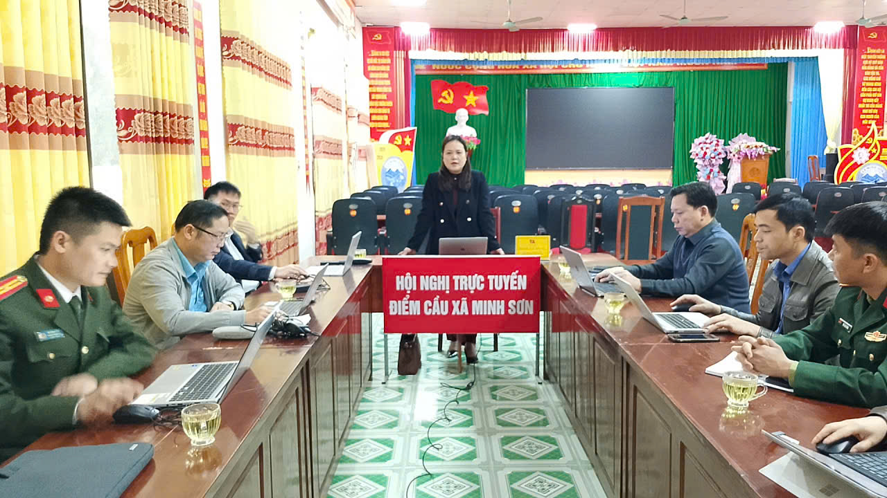 HỘI NGHỊ BAN THƯỜNG VỤ ĐẢNG ỦY THƯỜNG KỲ XÃ MINH SƠN