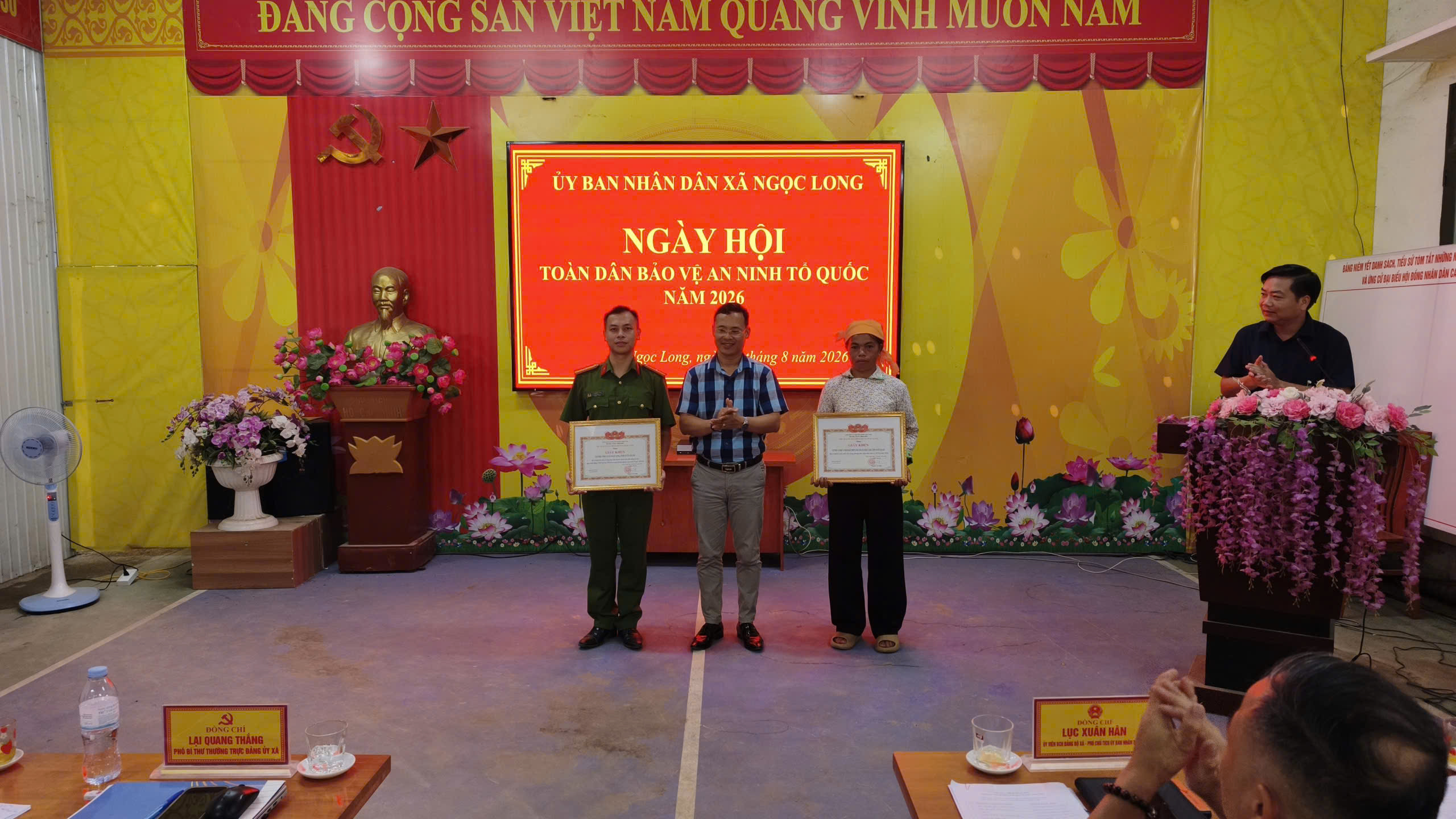 NGÀY HỘI TOÀN DÂN BẢO VỆ AN NINH TỔ QUỐC NĂM 2026 TẠI XÃ NGỌC LONG