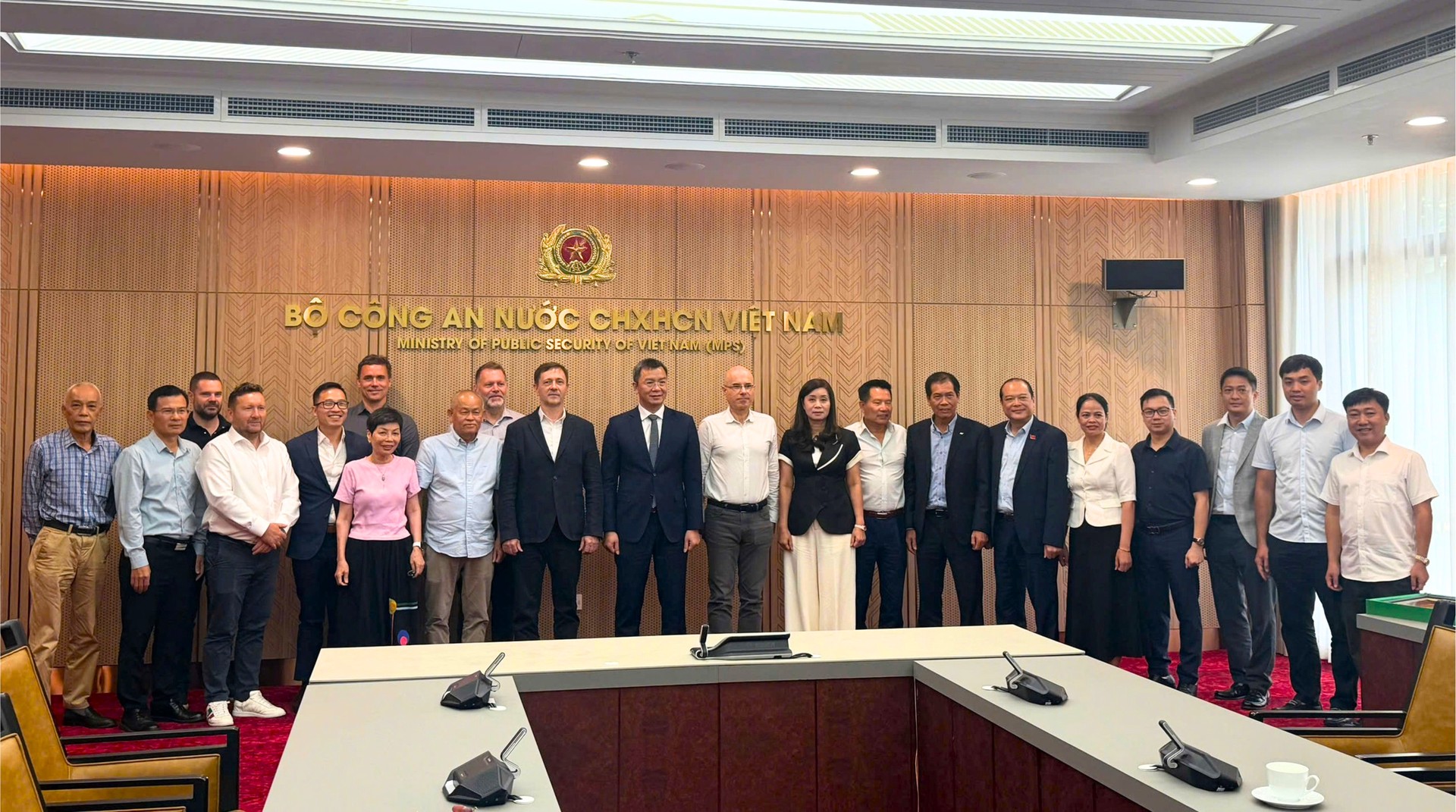HỢP TÁC QUỐC TẾ NÂNG TẦM THỂ THAO THÀNH TÍCH CAO CÔNG AN NHÂN DÂN