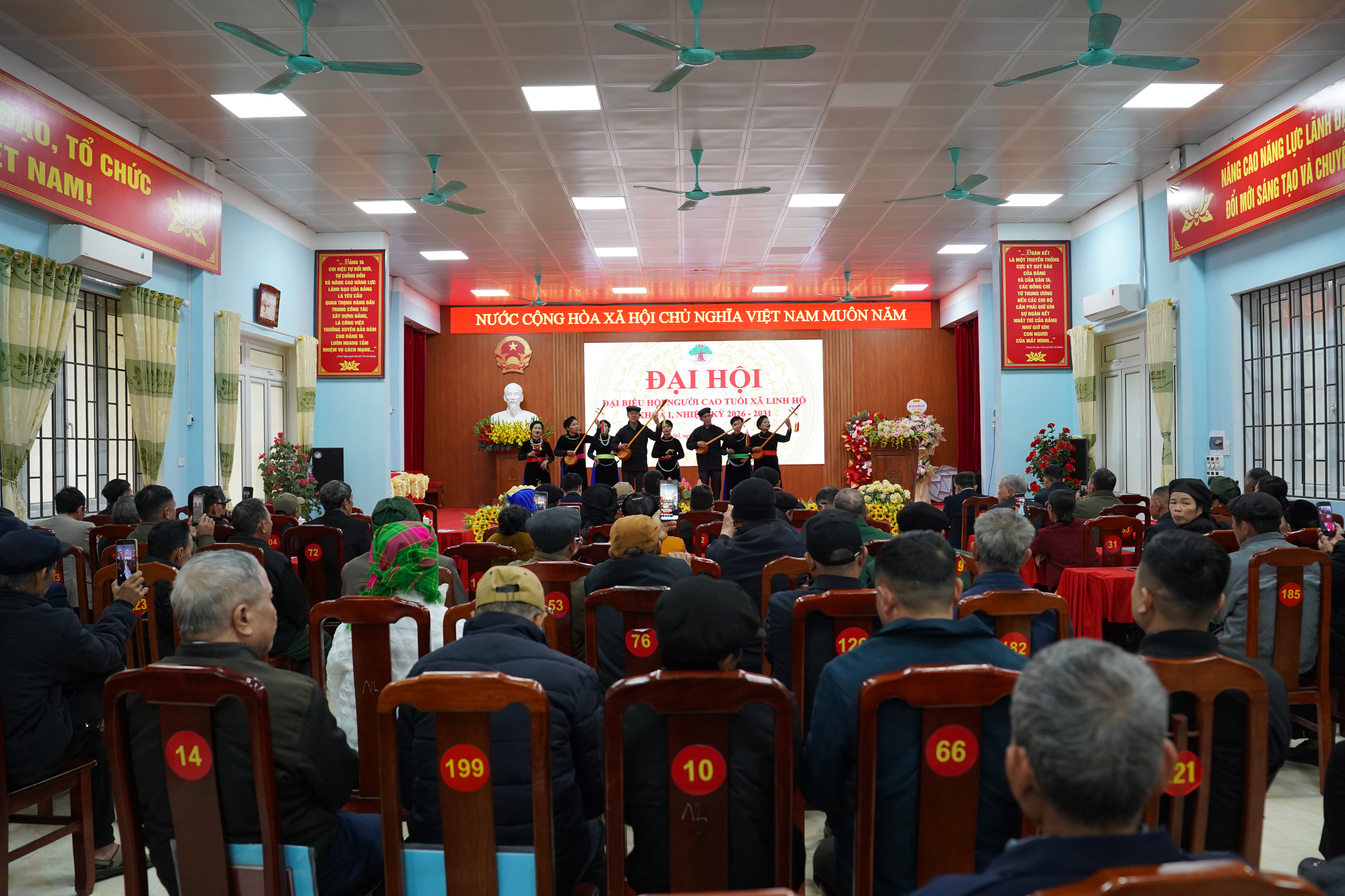 Đại hội đại biểu người cao tuổi xã Linh Hồ khoá I, nhiệm kỳ 2026 -2031