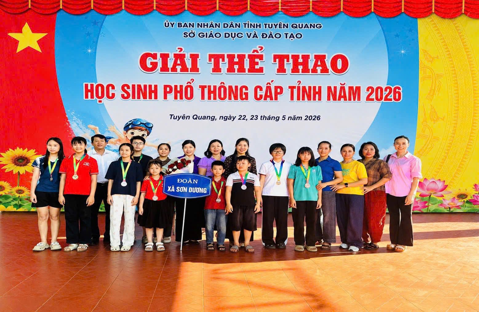 Học sinh xã Sơn Dương tỏa sáng tại Giải Thể thao học sinh phổ thông cấp tỉnh năm 2026