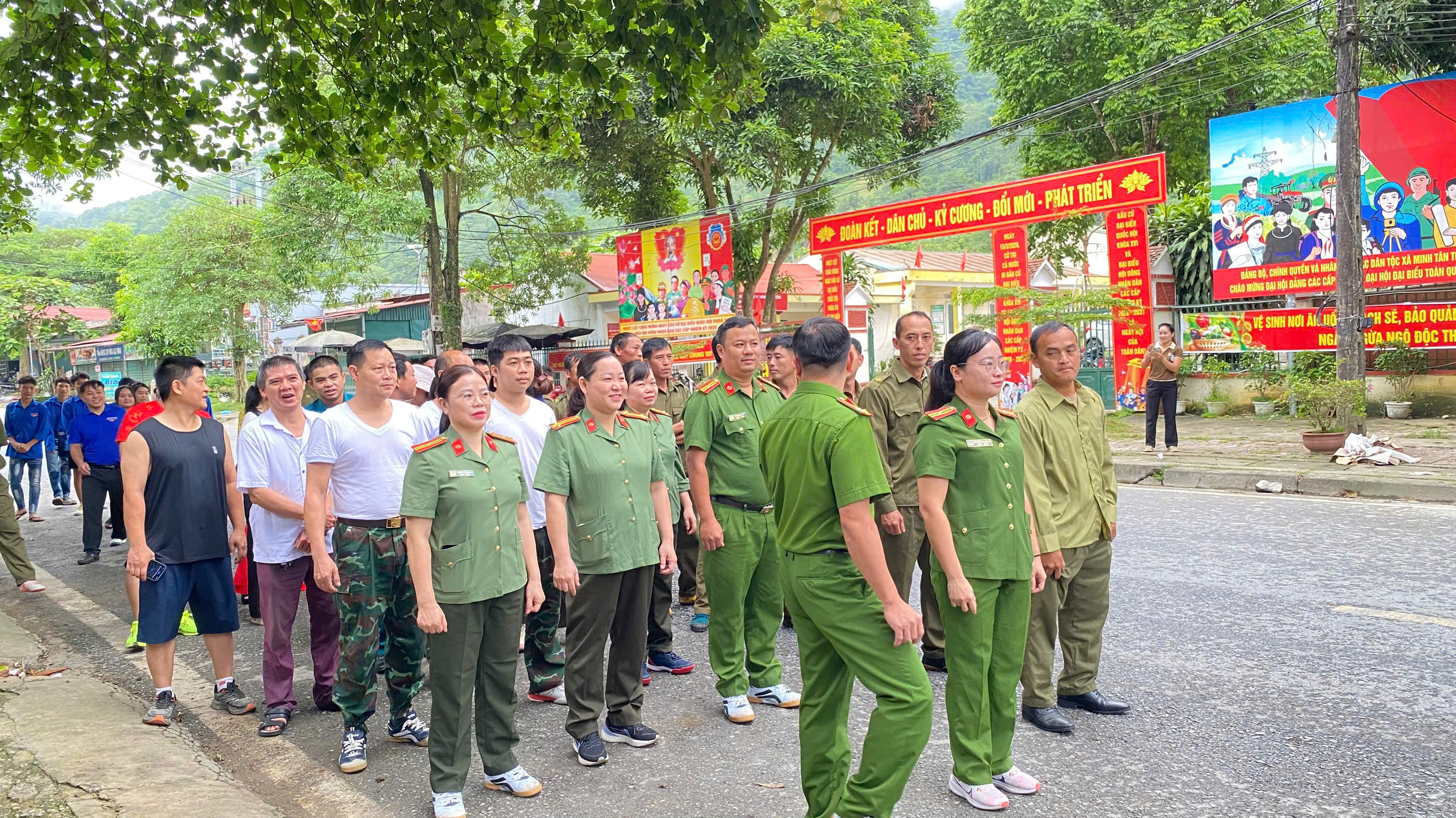 CÔNG AN XÃ MINH TÂN THAM MƯU HƯỞNG ỨNG THÁNG HÀNH ĐỘNG PHÒNG, CHỐNG MA TUÝ NĂM 2026