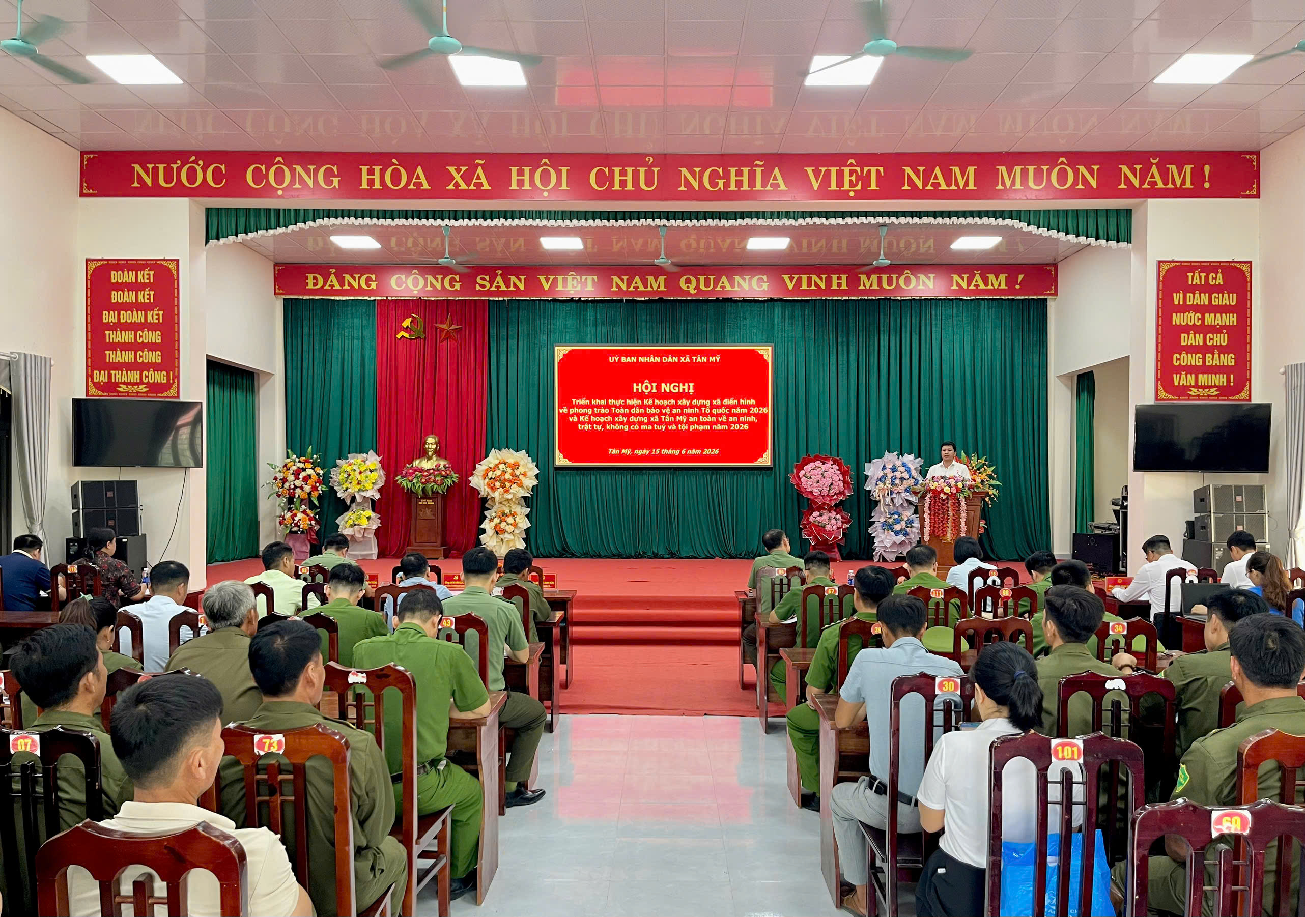 TÂN MỸ TRIỂN KHAI XÂY DỰNG XÃ ĐIỂN HÌNH VỀ ANTT NĂM 2026