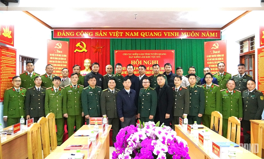 Tuyên Quang: Ký kết quy chế phối hợp trong công tác quản lý, bảo vệ rừng