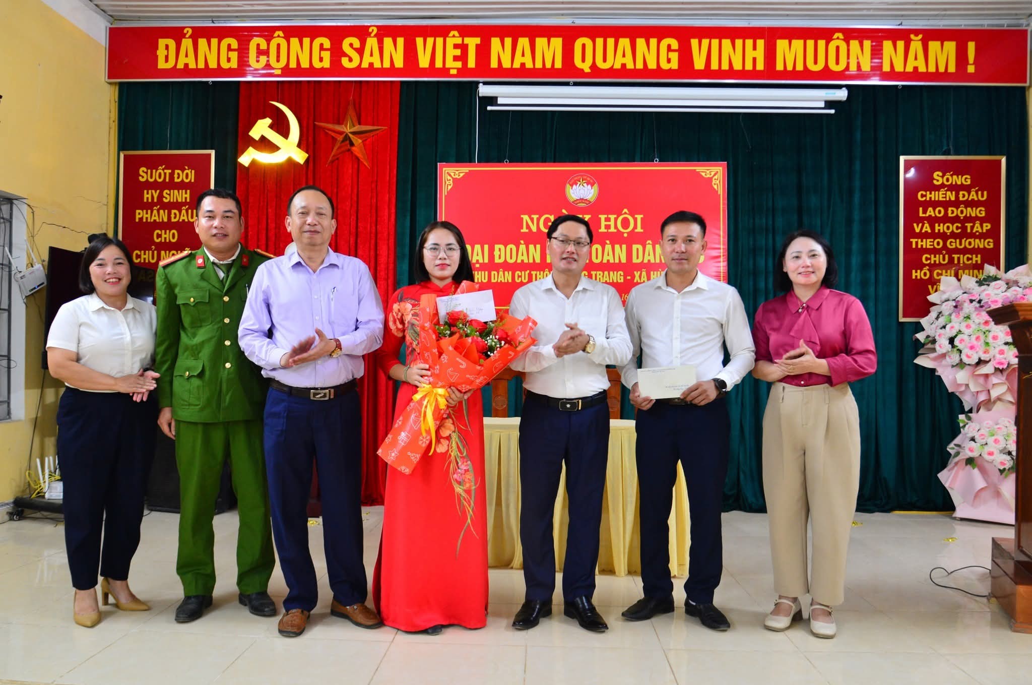 XÃ HÙNG LỢI TƯNG BỪNG TỔ CHỨC NGÀY ĐẠI ĐOÀN KẾT TOÀN DÂN TỘC 