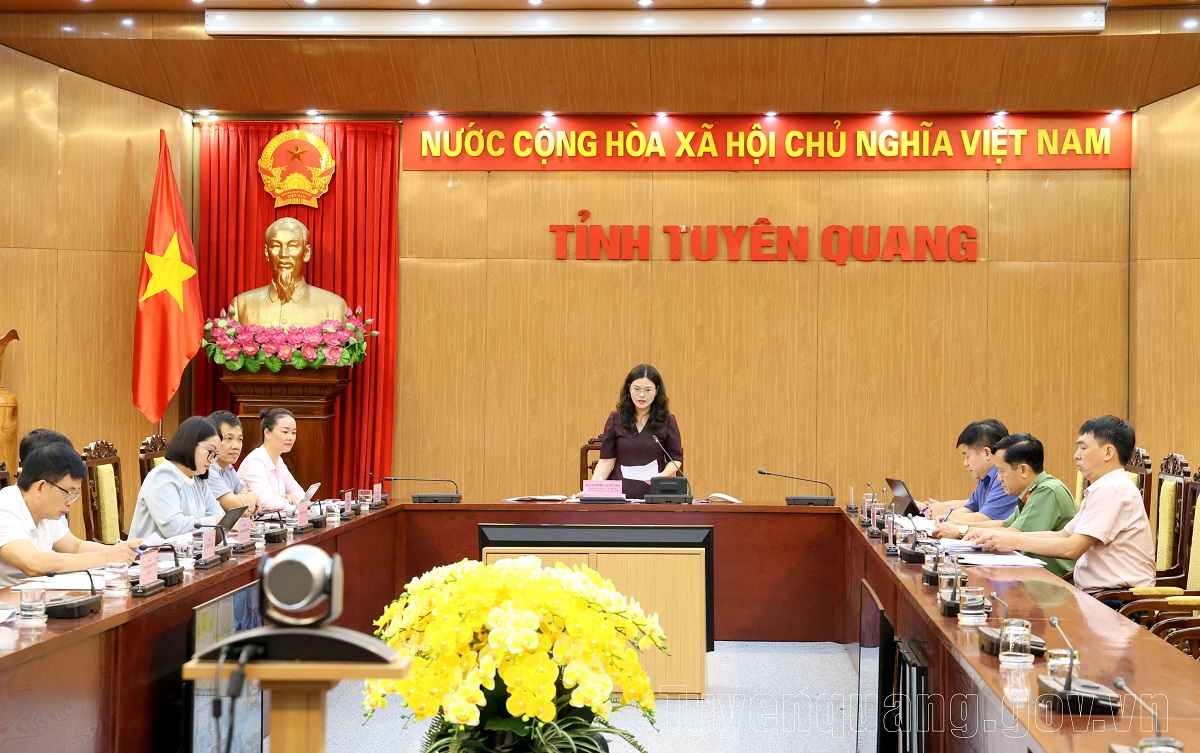 Họp Ban Chỉ đạo Triển lãm thành tựu Đất nước nhân dịp kỷ niệm 80 năm Ngày Quốc khánh.