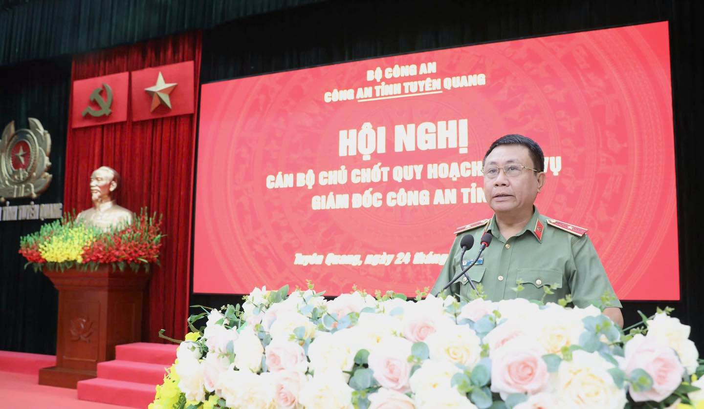 CÔNG AN TỈNH TUYÊN QUANG TỔ CHỨC CÁC HỘI NGHỊ QUY HOẠCH CÁN BỘ NHIỆM KỲ 2026 - 2031