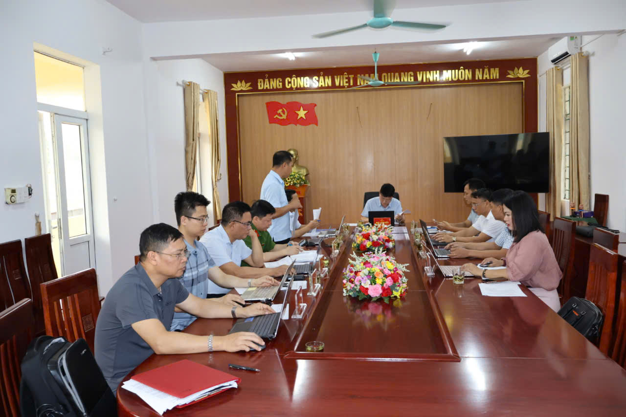 Đảng ủy xã Vĩnh Tuy làm việc về công tác tiếp công dân, giải quyết đơn thư Quý I năm 2026