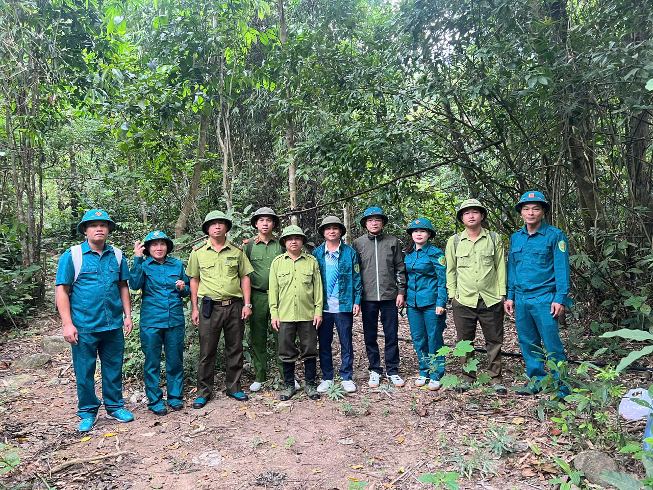 TĂNG CƯỜNG TUẦN TRA LIÊN NGÀNH KIỂM TRA KHOÁNG SẢN, PHÒNG CHÁY CHỮA CHÁY RỪNG TẠI VƯỜN QUỐC GIA TAM ĐẢO