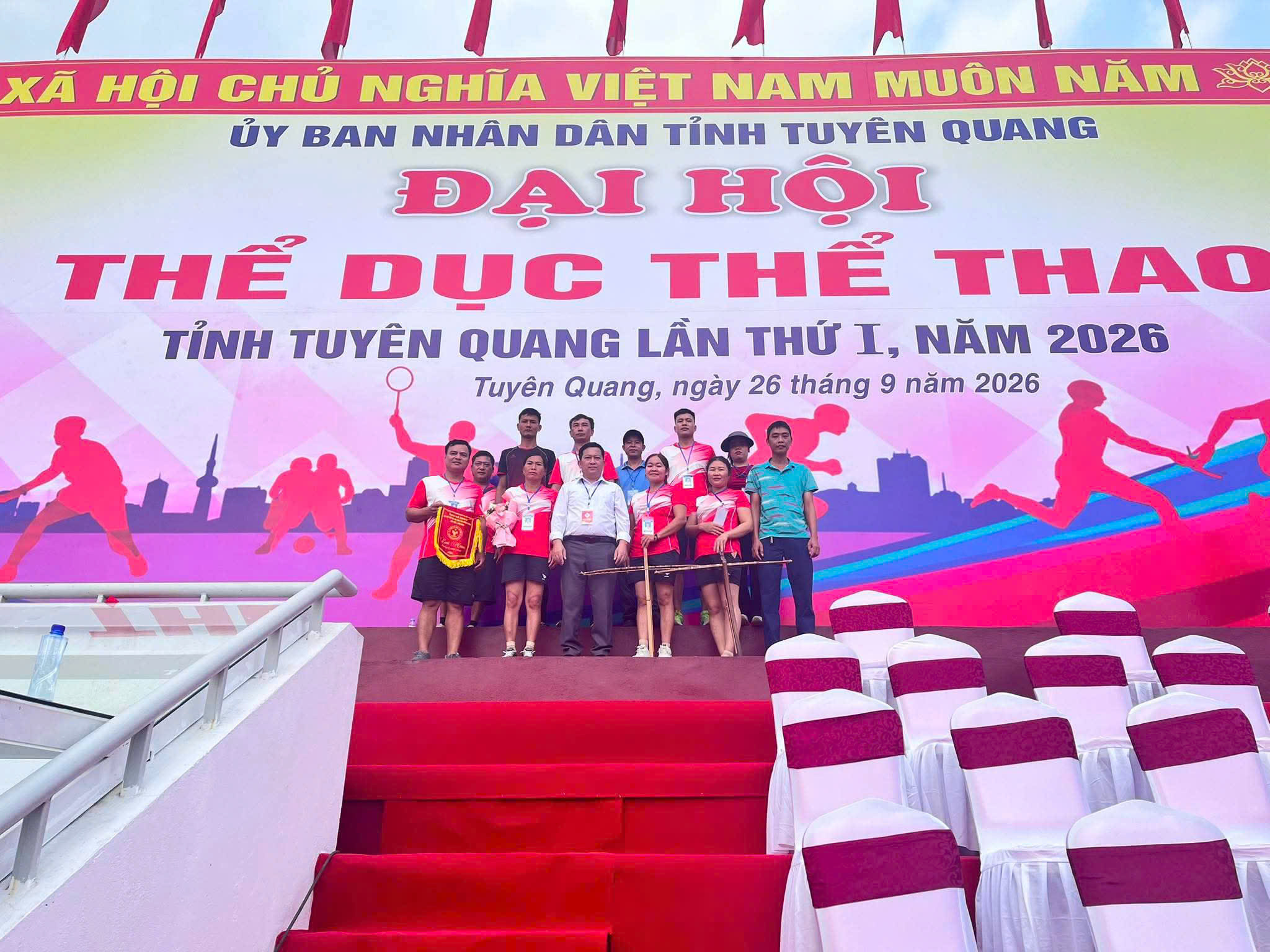 Xã Bạch Ngọc đạt thành tích tại Đại hội Thể dục thể thao tỉnh Tuyên Quang lần thứ I năm 2026