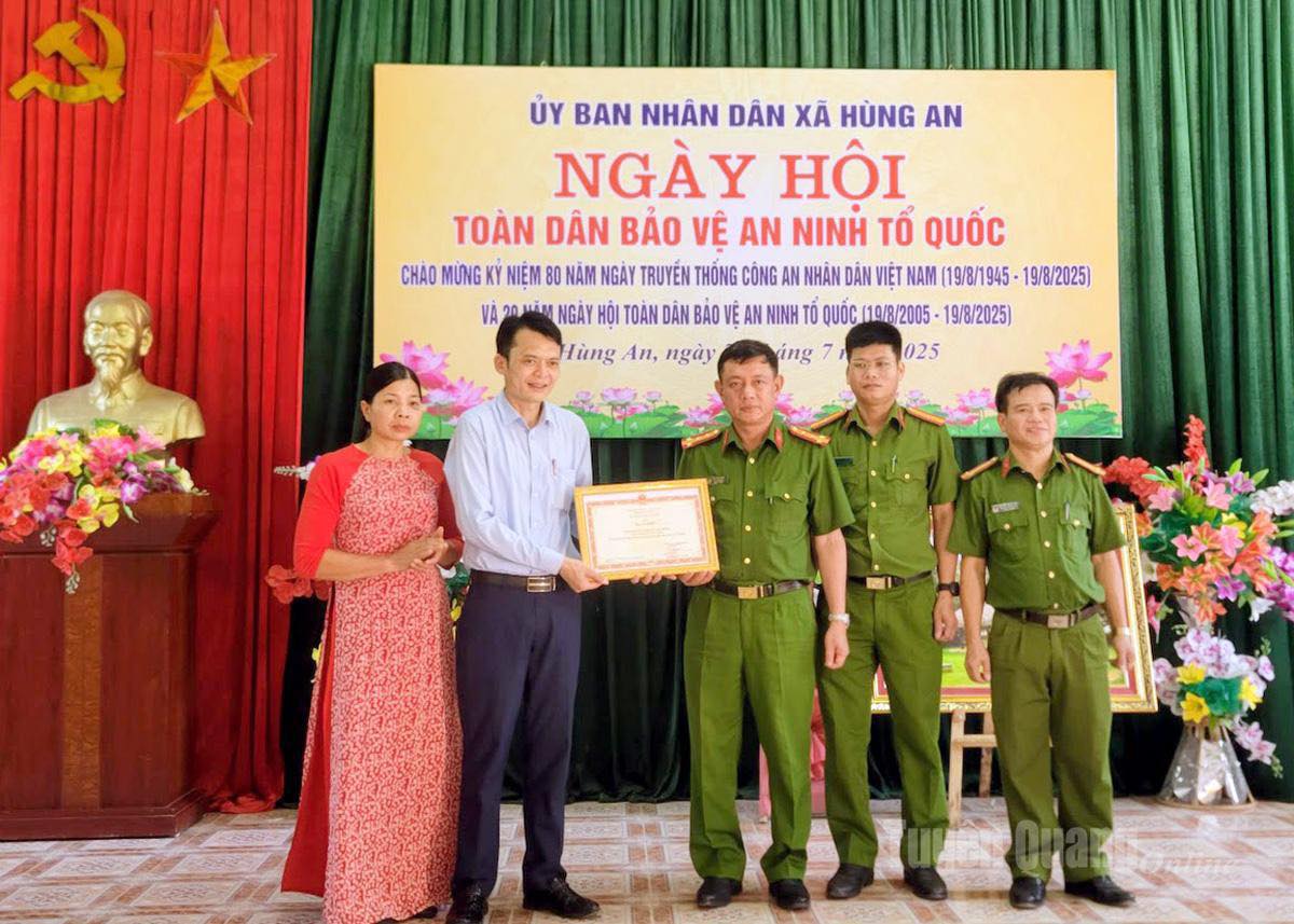 TƯNG BỪNG NGÀY HỘI TOÀN DÂN BẢO VỆ AN NINH TỔ QUỐC NĂM 2025