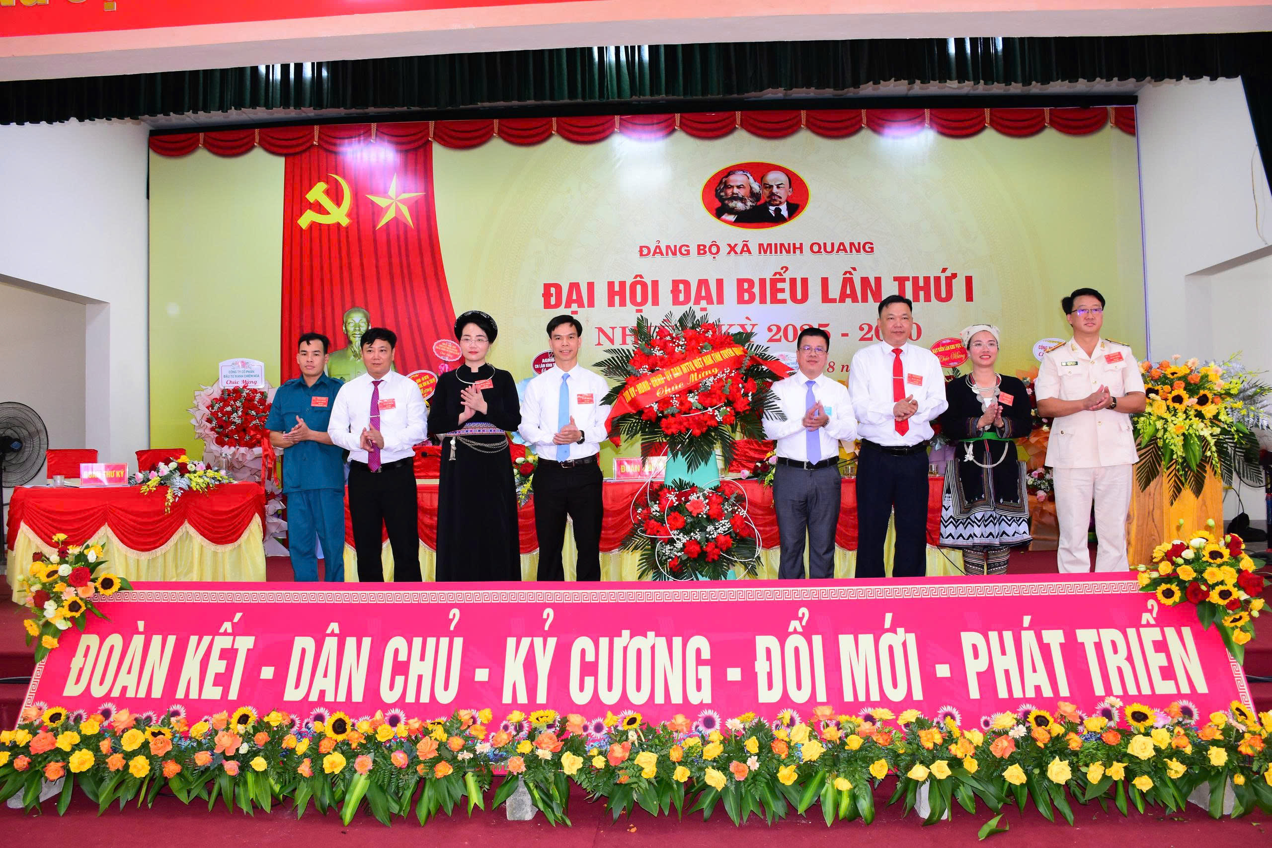 Đảng bộ xã Minh Quang tổ chức thành công Đại hội đại biểu lần thứ I, nhiệm kỳ 2025 - 2030