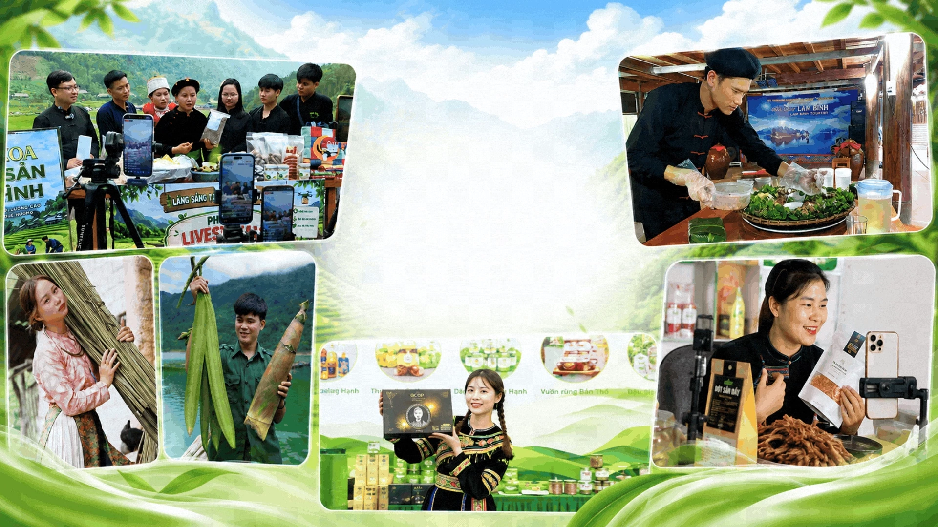 Livestreaming to keep villages thriving