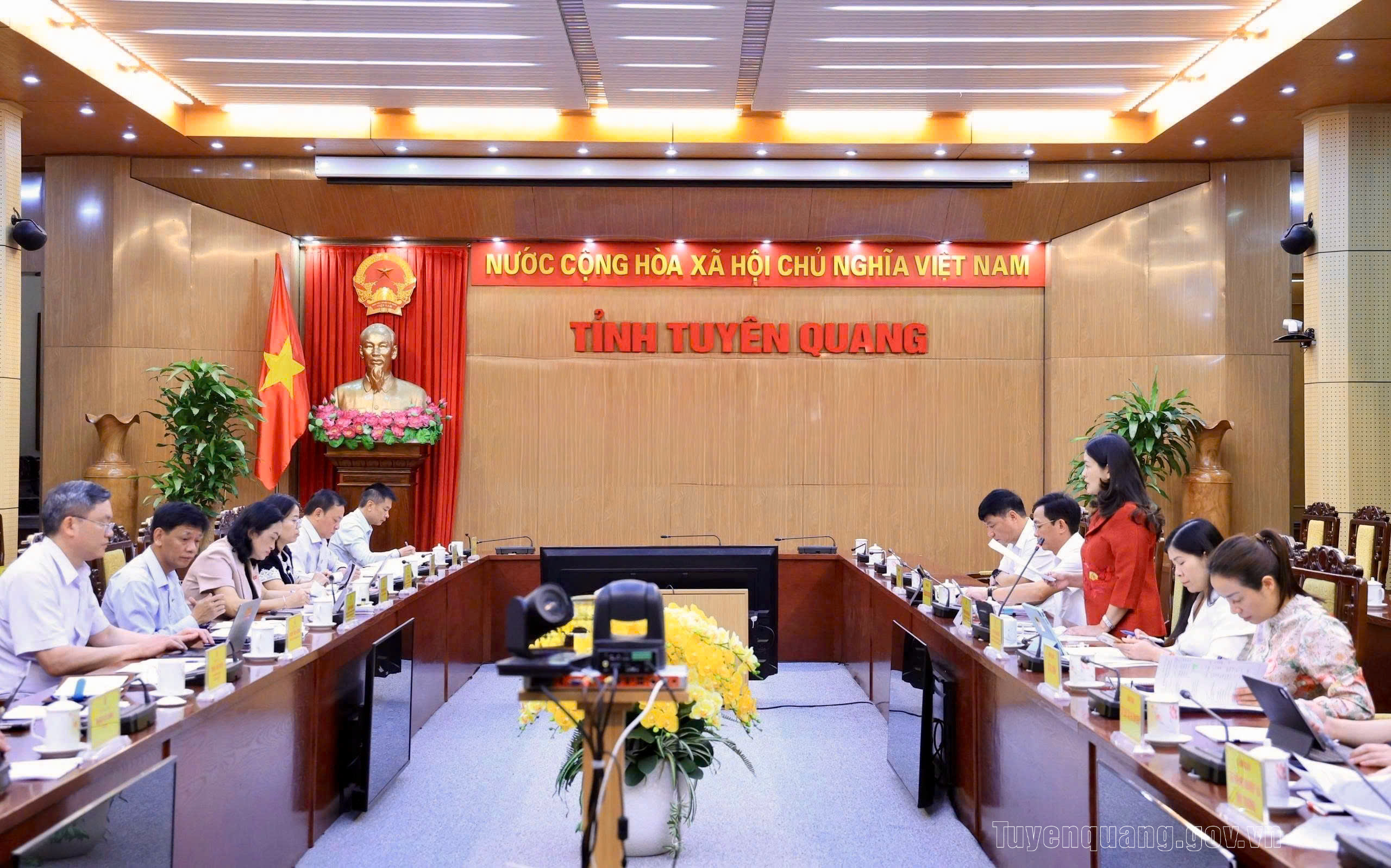 Đoàn công tác Hội đồng Dân tộc của Quốc hội làm việc với tỉnh Tuyên Quang về thực hiện chính sách đối với vùng đồng bào dân tộc thiểu số