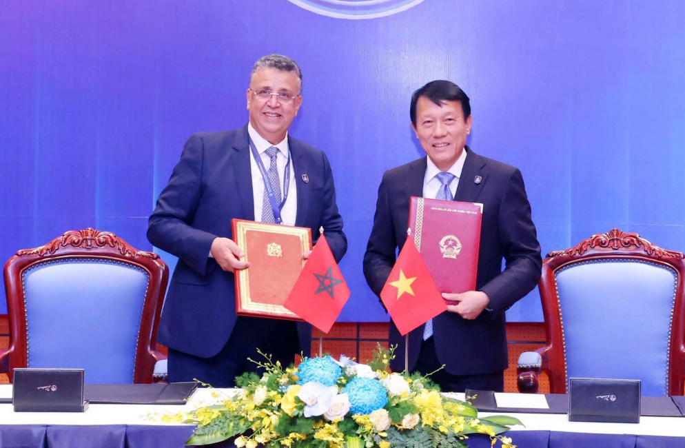 CỦNG CỐ QUAN HỆ HỢP TÁC GIỮA BỘ CÔNG AN VIỆT NAM VÀ BỘ TƯ PHÁP VƯƠNG QUỐC MAROC