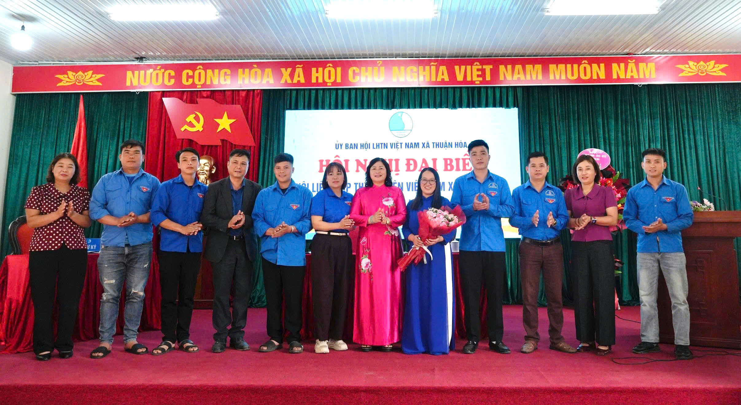 Hội nghị Đại biểu Hội Liên hiệp thanh niên xã Thuận Hòa lần thứ nhất