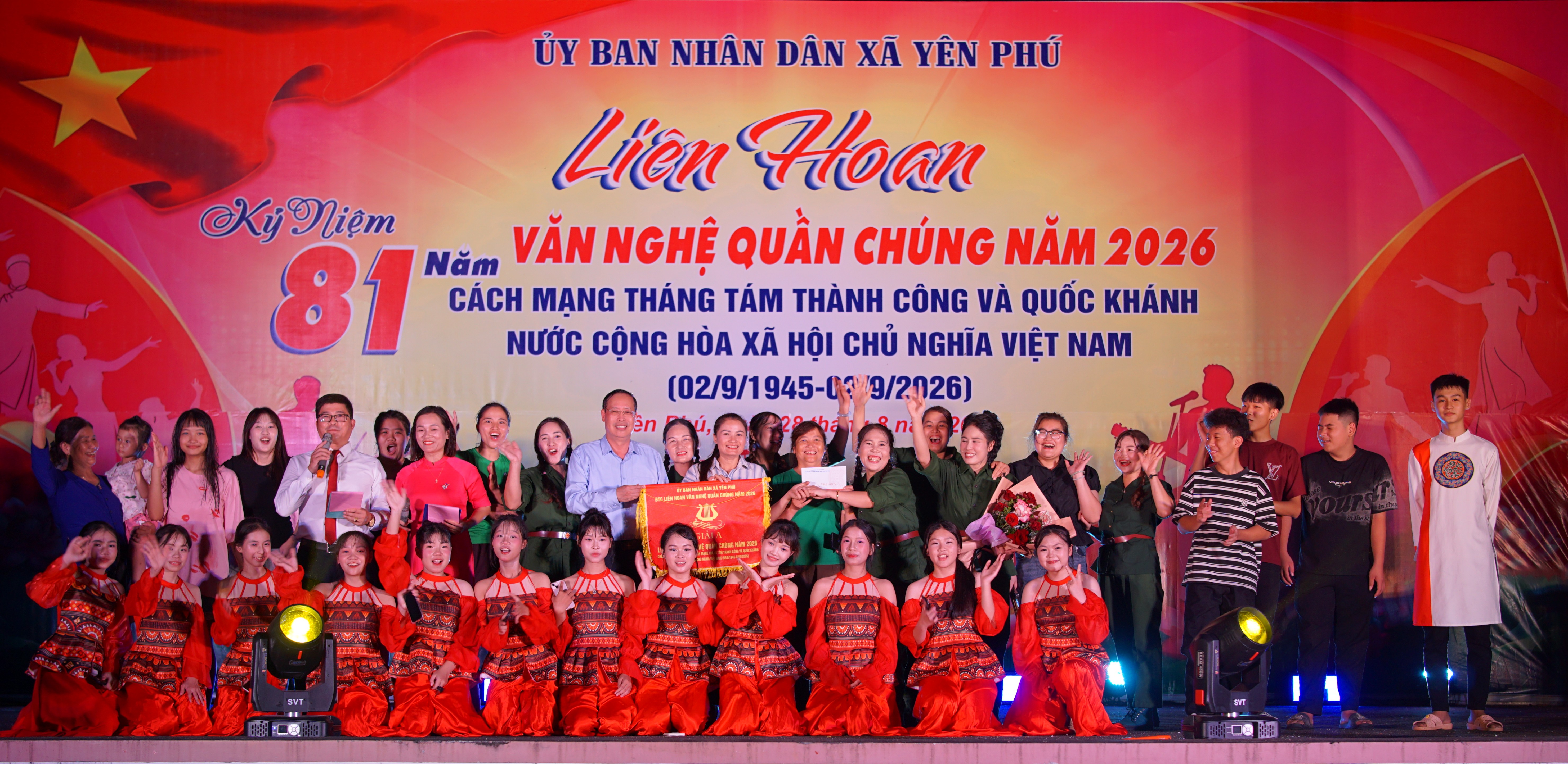 XÃ YÊN PHÚ TỔ CHỨC THÀNH CÔNG LIÊN HOAN VĂN NGHỆ QUẦN CHÚNG NĂM 2026