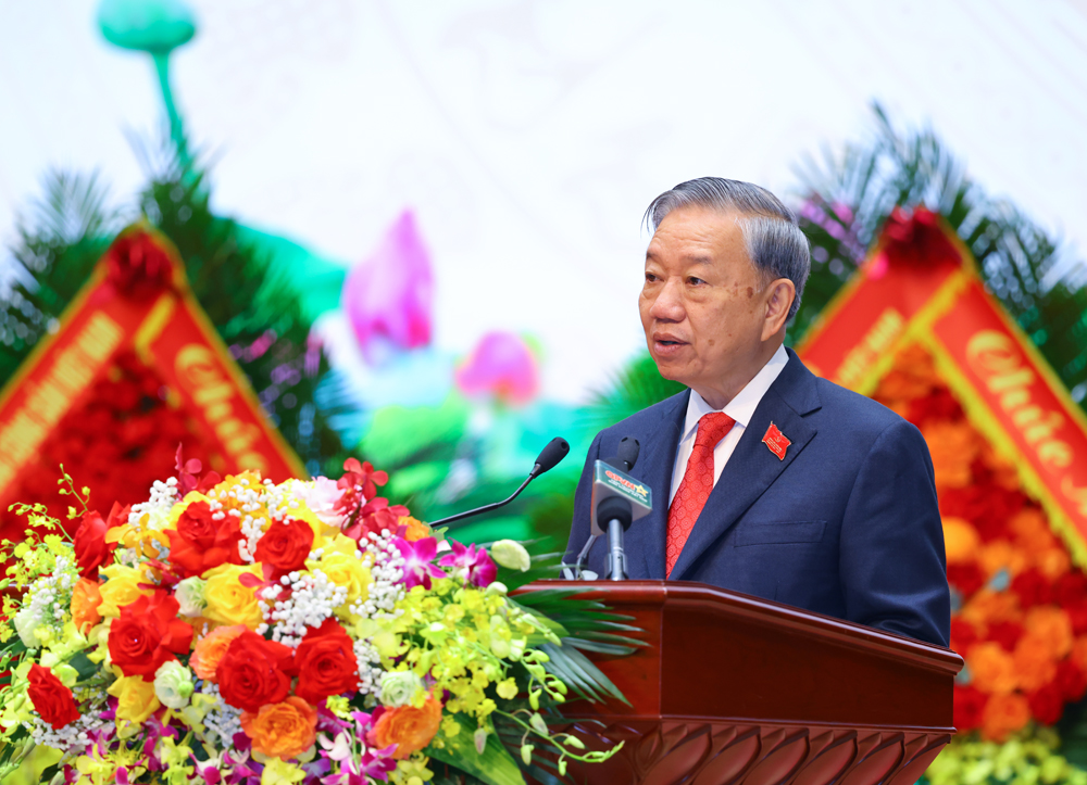 Học tập và làm theo Bác: Phát biểu của Tổng Bí thư Tô Lâm tại Đại hội Đảng bộ Quân đội lần thứ XII, nhiệm kỳ 2025 - 2030