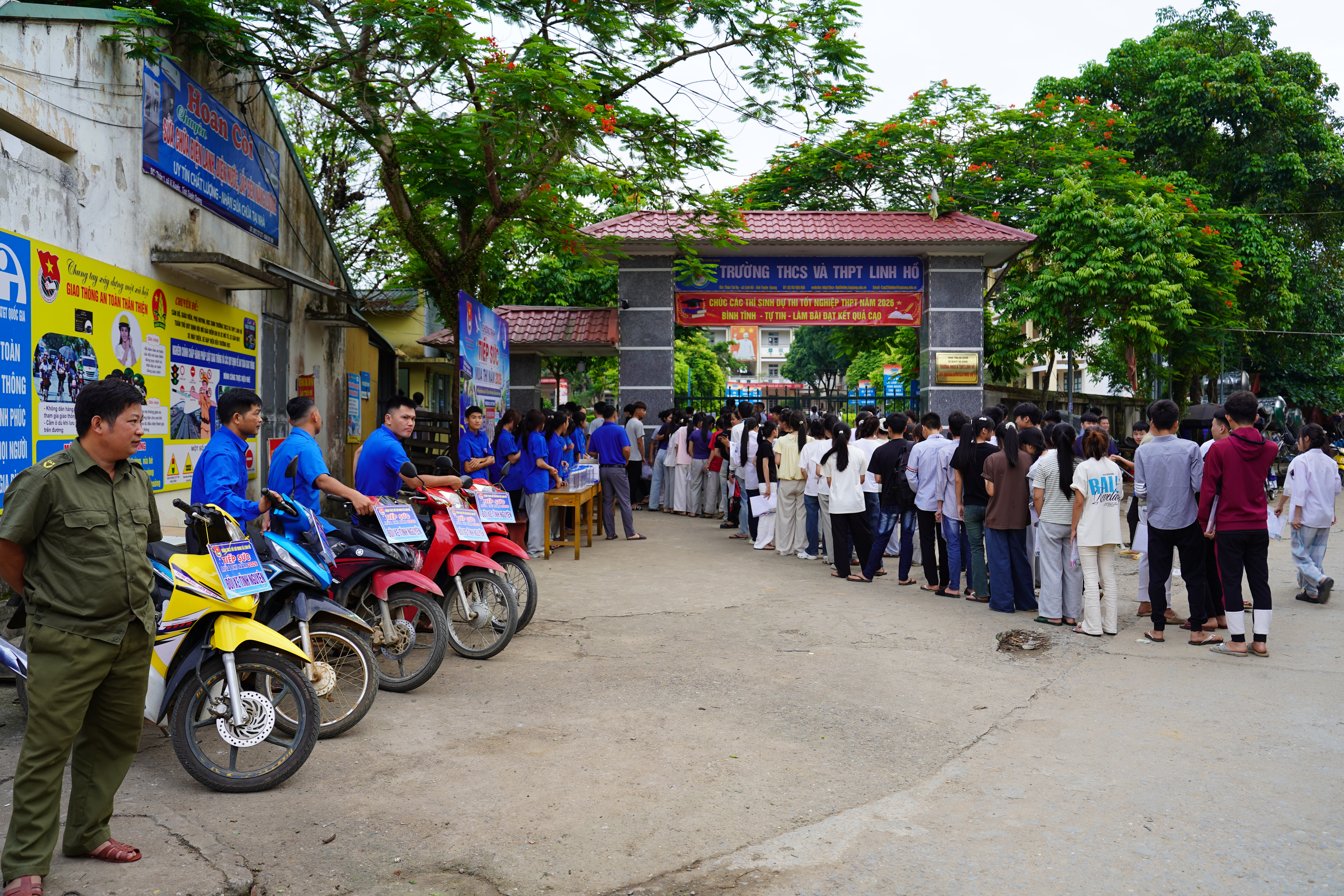 145 thí sinh bước vào Kỳ thi tốt nghiệp THPT năm 2026 tại điểm thi Trường THCS&THPT Linh Hồ