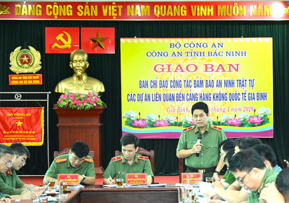ĐẢM BẢO TIẾN ĐỘ DỰ ÁN SÂN BAY GIA BÌNH ĐI ĐÔI VỚI ĐẢM BẢO TUYỆT ĐỐI AN NINH, AN TOÀN, ĐẢM BẢO AN SINH XÃ HỘI CHO NGƯỜI DÂN