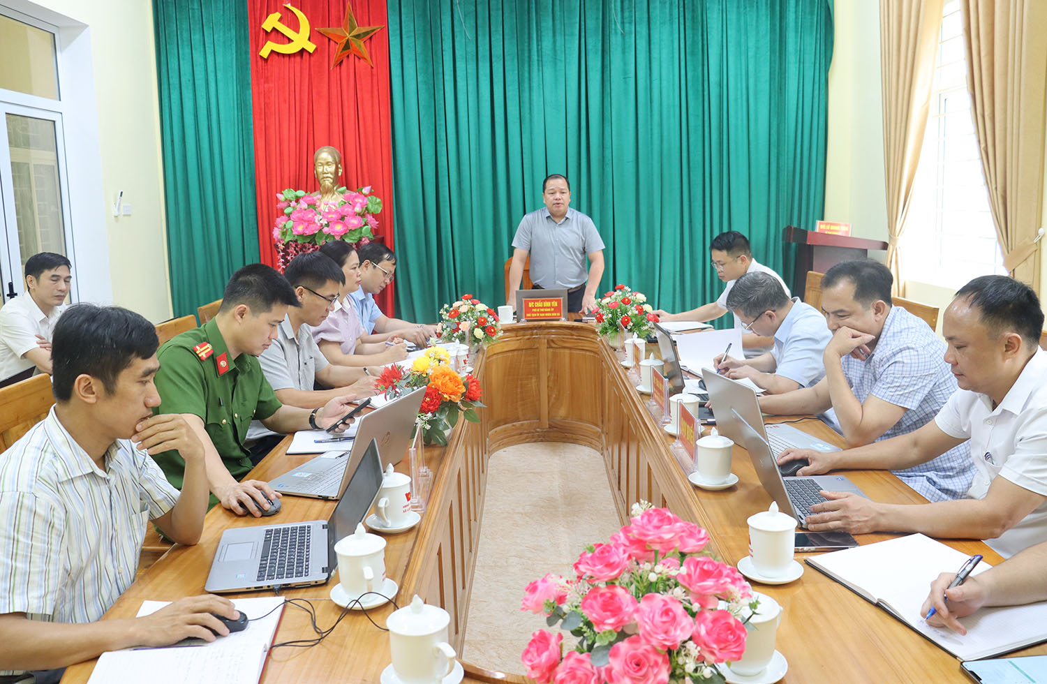 UBND xã Lực Hành tổ chức phiên họp thường kỳ tháng 4 năm 2026