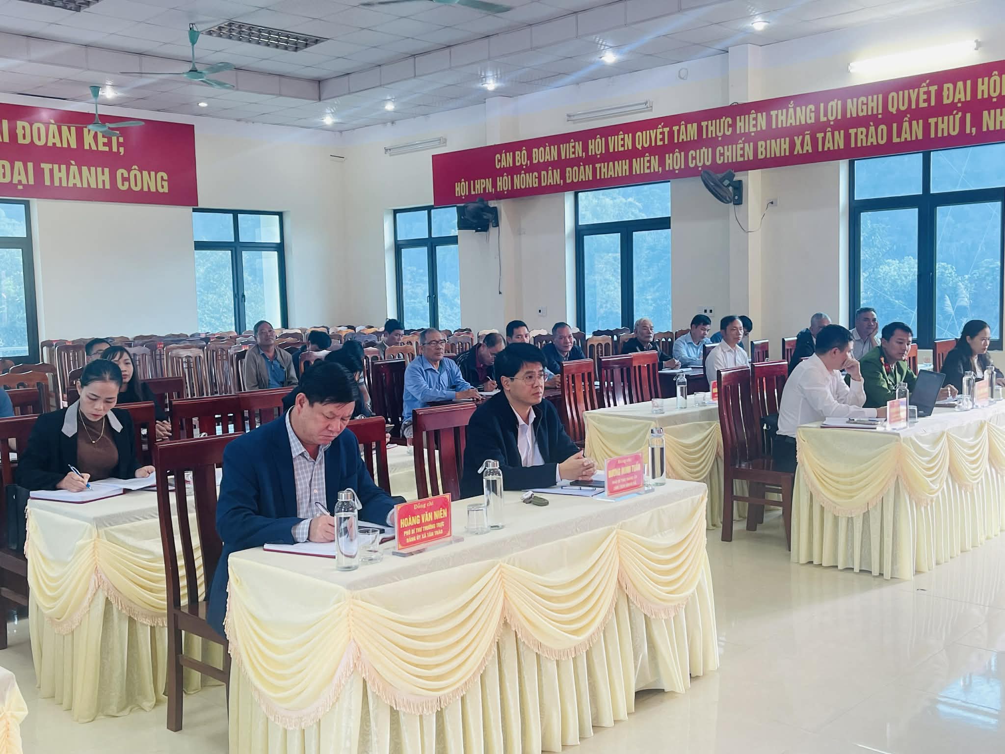 Hội nghị hiệp thương lần thứ nhất Ủy ban MTTQ Việt Nam xã Tân Trào