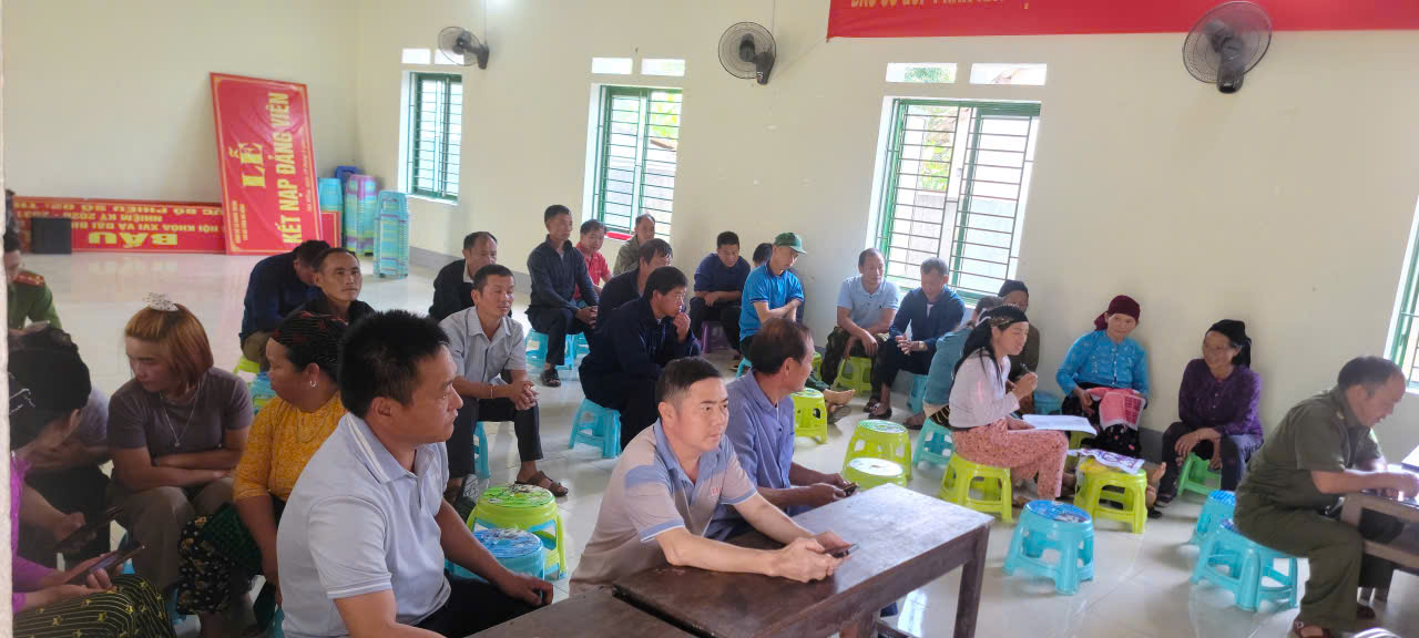 CÔNG AN XÃ NGHĨA THUẬN TỔ CHỨC DIỄN ĐÀN CÔNG AN XÃ LẮNG NGHE Ý KIẾN CỦA NHÂN DÂN