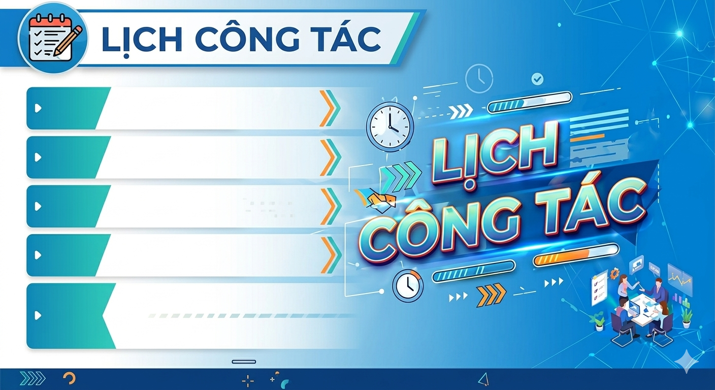  Chương trình công tác của các đồng chí Lãnh đạo UBND xã tuần 34 năm 2026