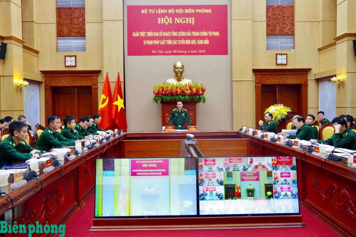 Bộ đội Biên phòng tăng cường đấu tranh chống tội phạm, vi phạm pháp luật trên các tuyến biên giới, vùng biển