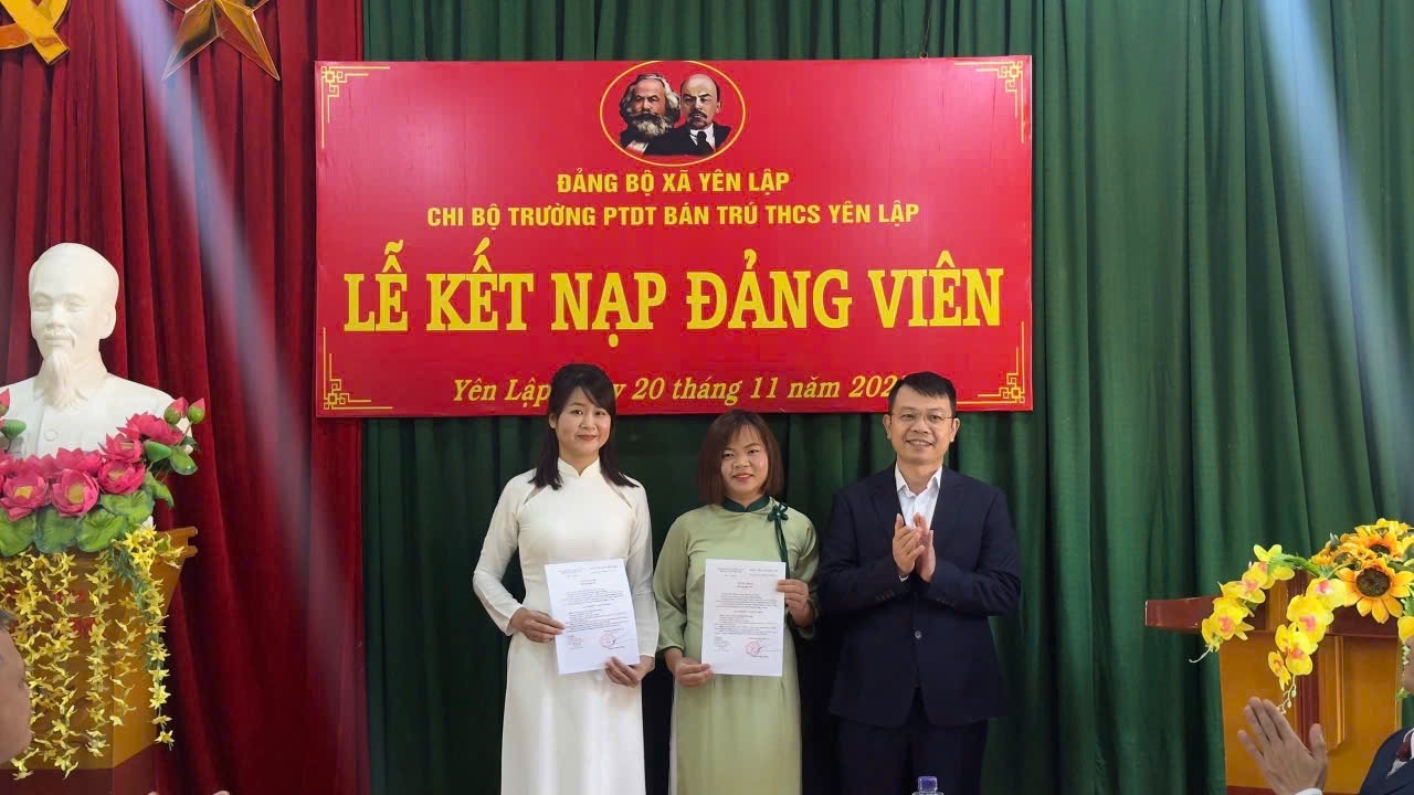 ĐẢNG BỘ XÃ YÊN LẬP THỰC HIỆN TỐT CÔNG TÁC PHÁT TRIỂN ĐẢNG VIÊN NĂM 2025