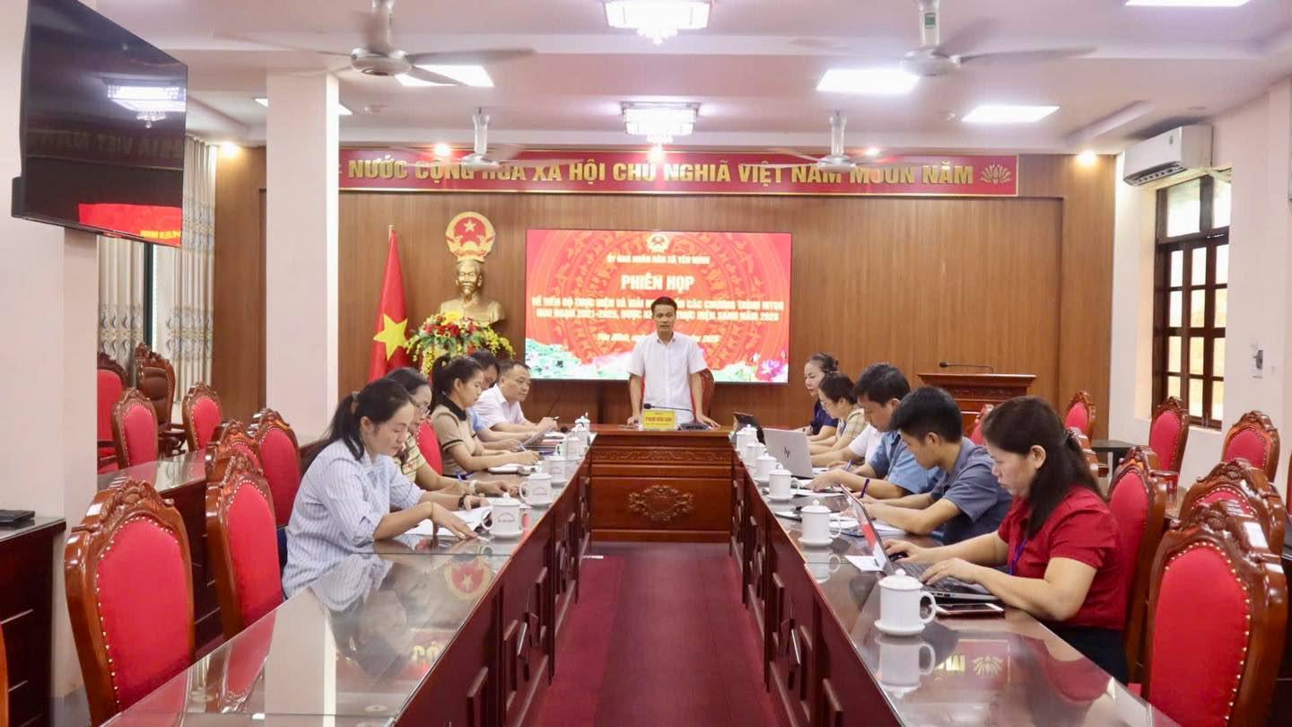 XÃ YÊN MINH ĐẨY NHANH TIẾN ĐỘ THỰC HIỆN, GIẢI NGÂN CÁC CHƯƠNG TRÌNH MỤC TIÊU QUỐC GIA