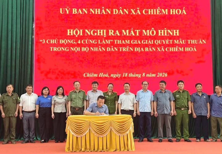 RA MẮT MÔ HÌNH "3 CHỦ ĐỘNG, 4 CÙNG LÀM": GIỮ BÌNH YÊN TỪ SỚM, TỪ GỐC NGAY TỪ CƠ SỞ