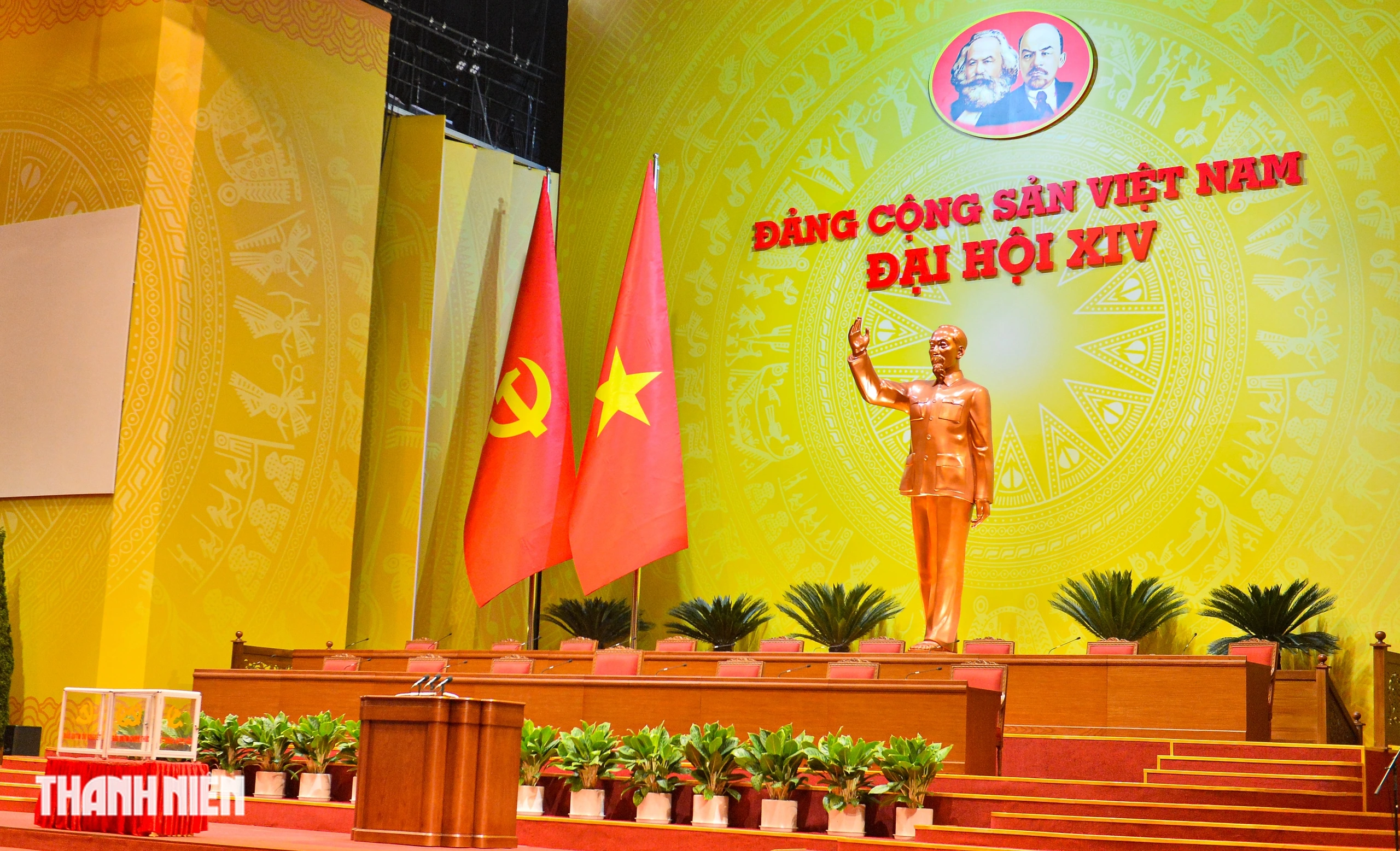 Cận cảnh nơi diễn ra Đại hội XIV của Đảng trước ngày khai mạc